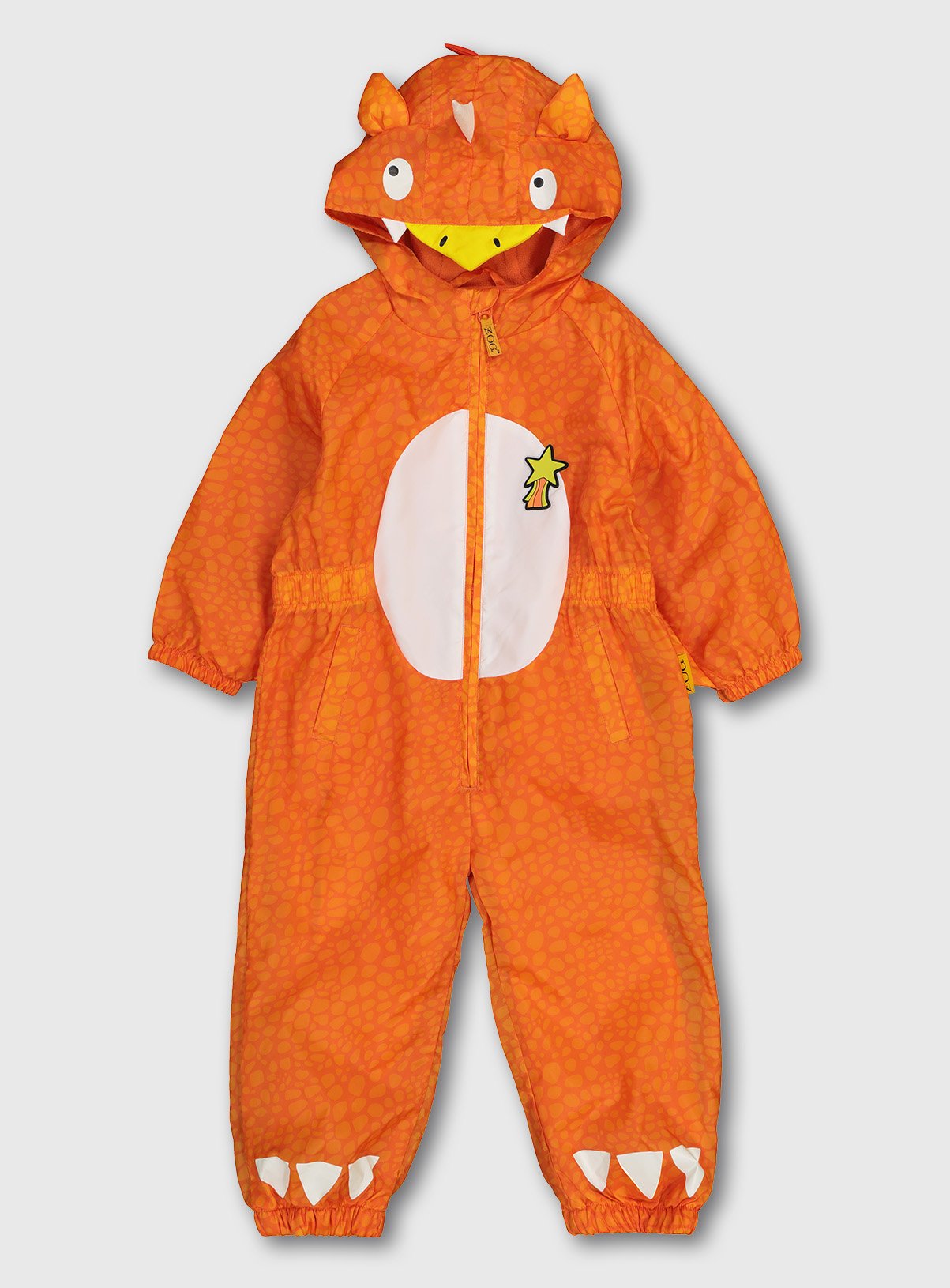 The Gruffalo Zog Orange Puddlesuit review