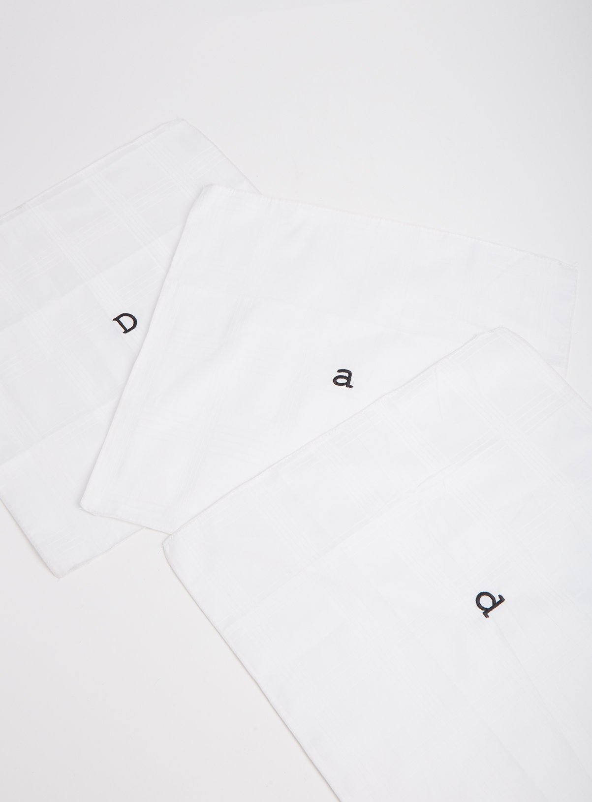 White Embroidered Dad Handkerchiefs 3 Pack Review