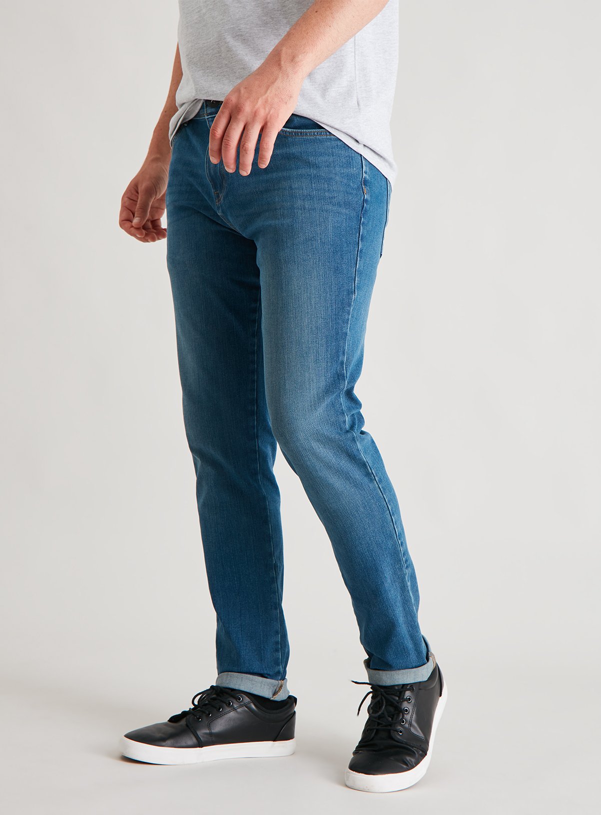 Blue Denim Skinny 4 Way Stretch Jeans Review