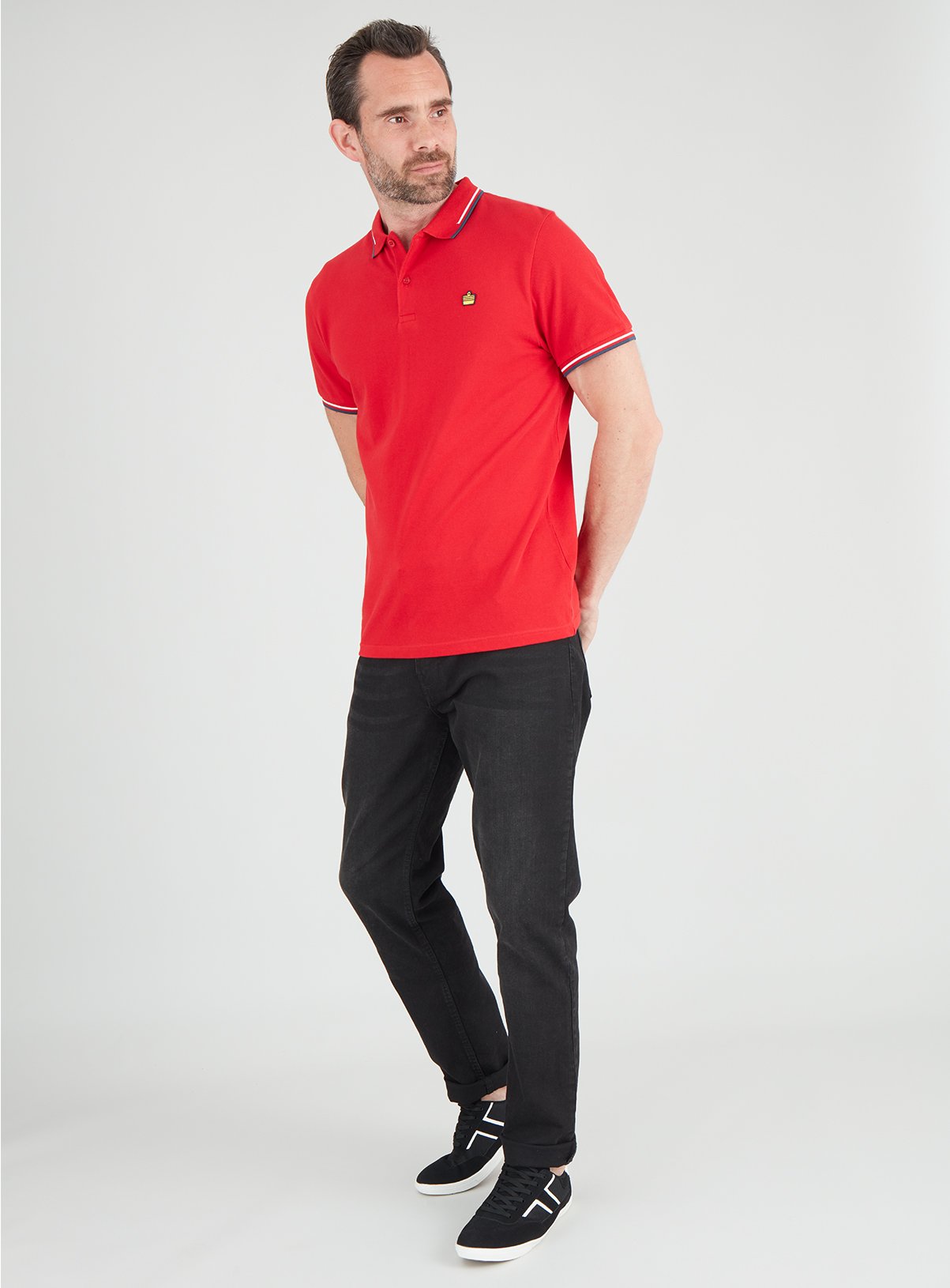 Red Tipped Short Sleeve Polo Review