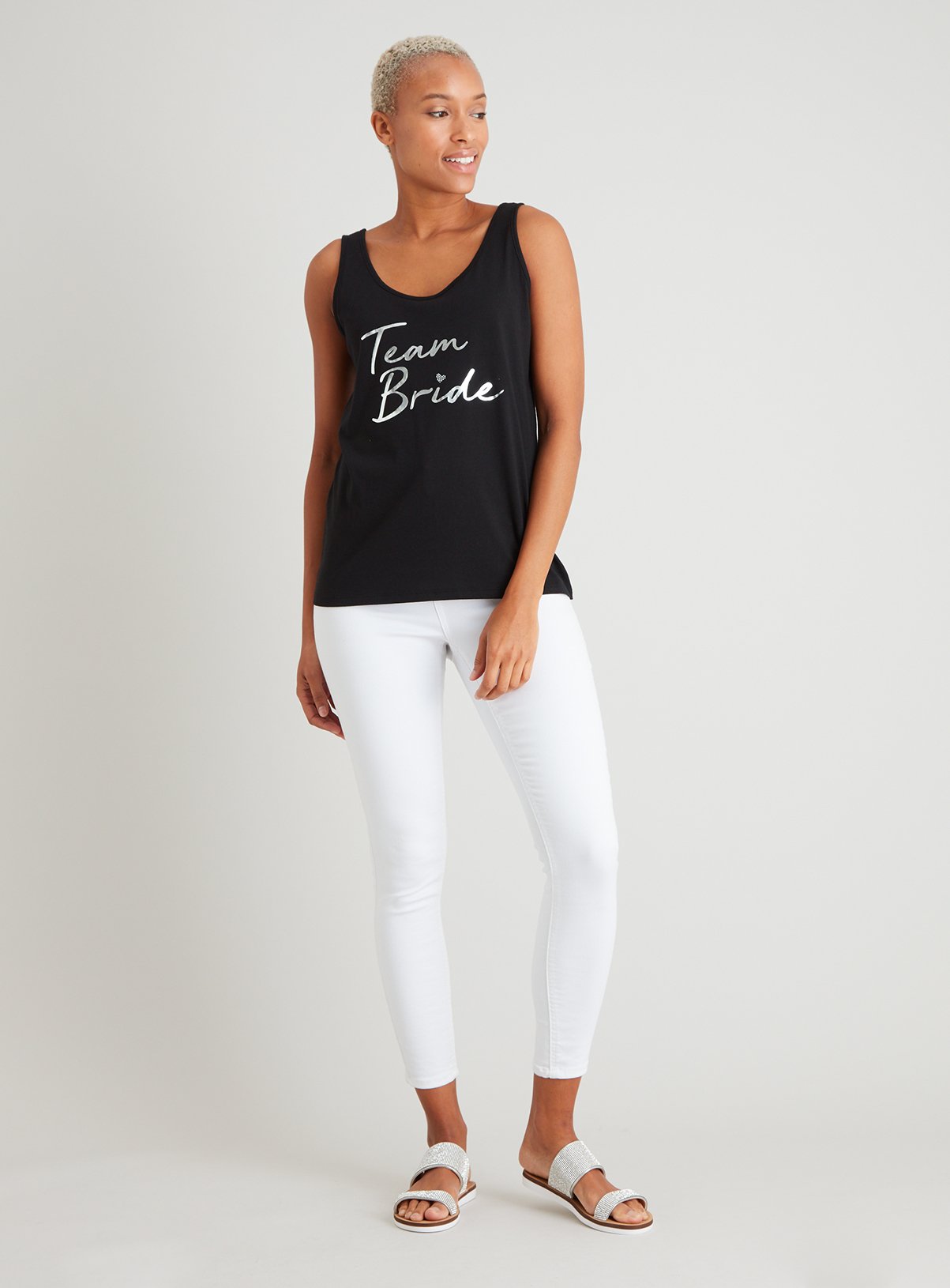 bride vest top