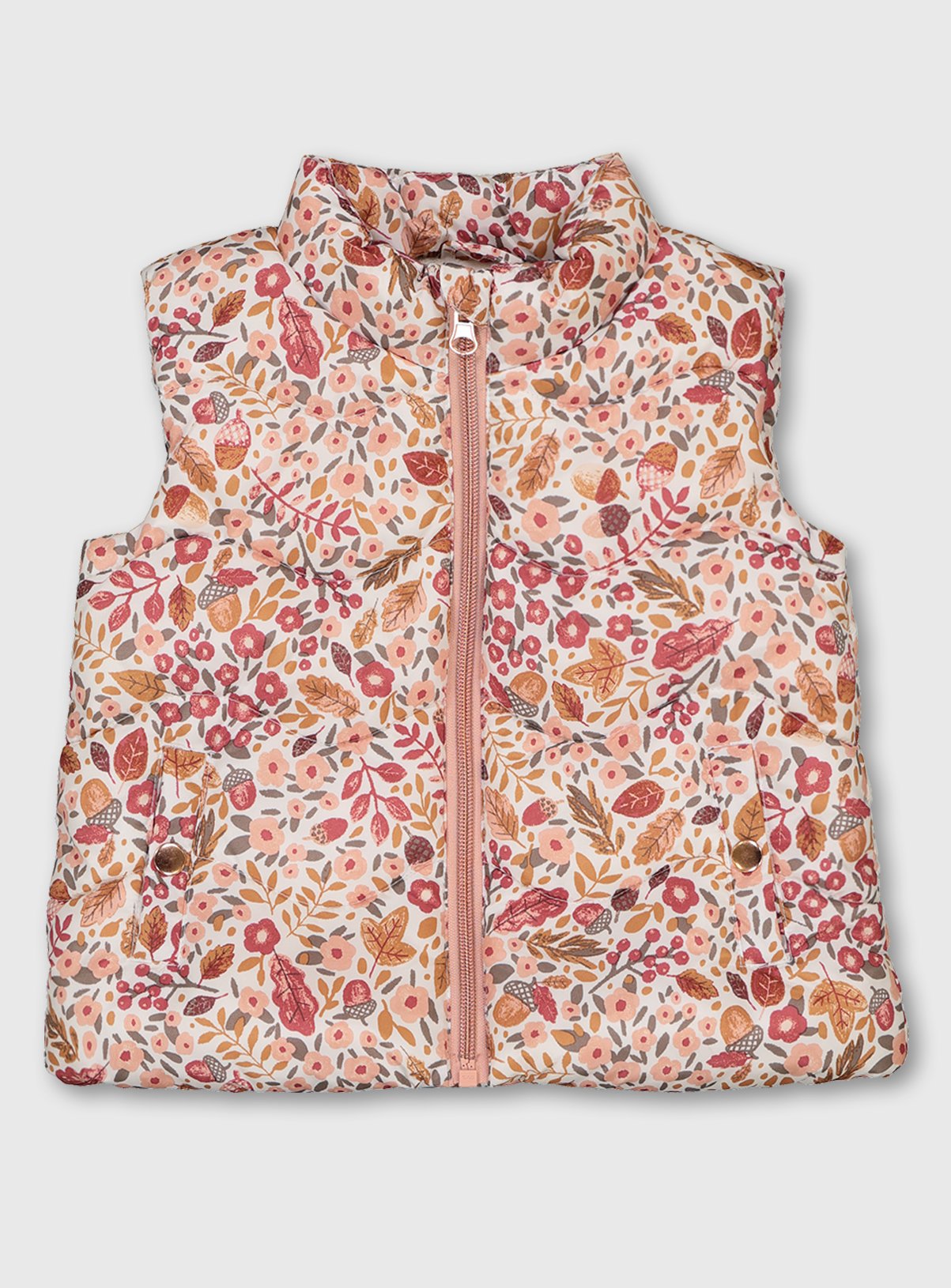 Floral Shower Resistant Padded Gilet Review