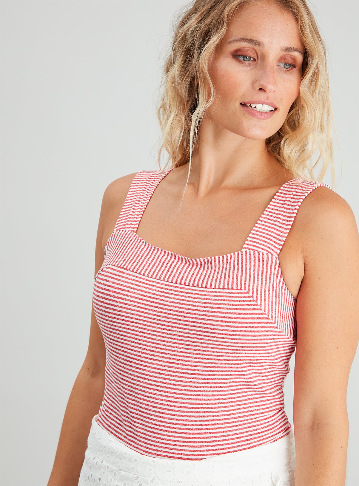 Red Nautical Stripe Body Review