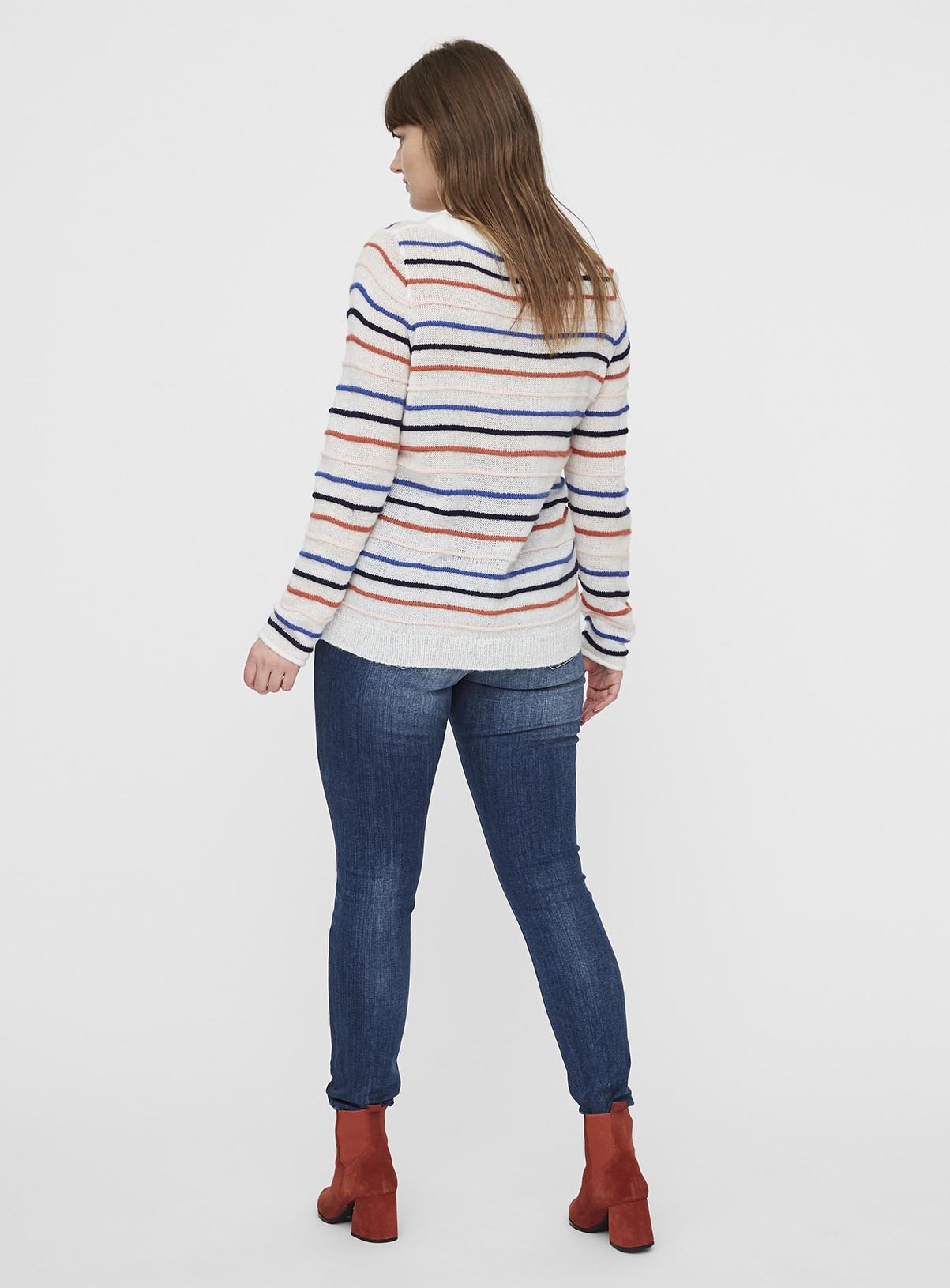 Cream & Multi Stripe Jumper Review