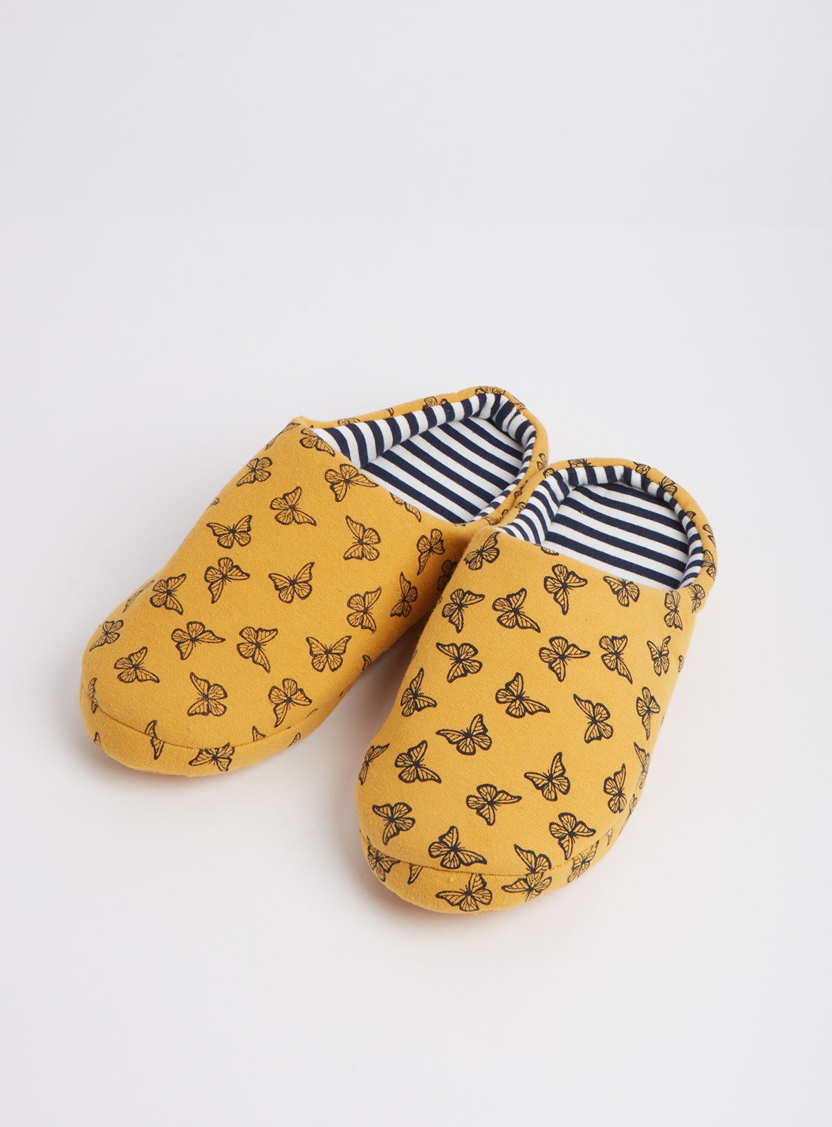 Butterfly Print Mule Slippers Review