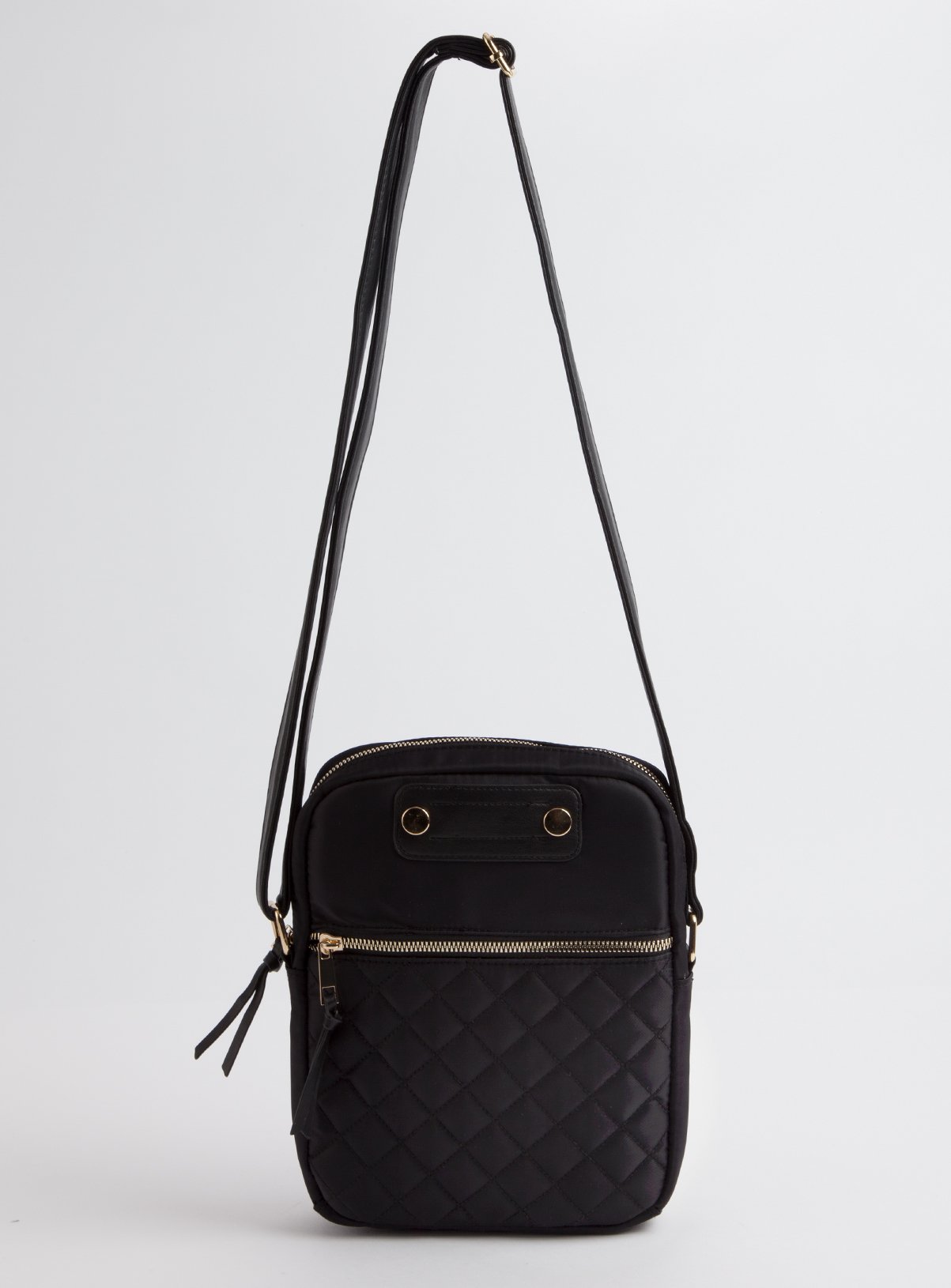 Black Quilted Cross-Body Bag Review