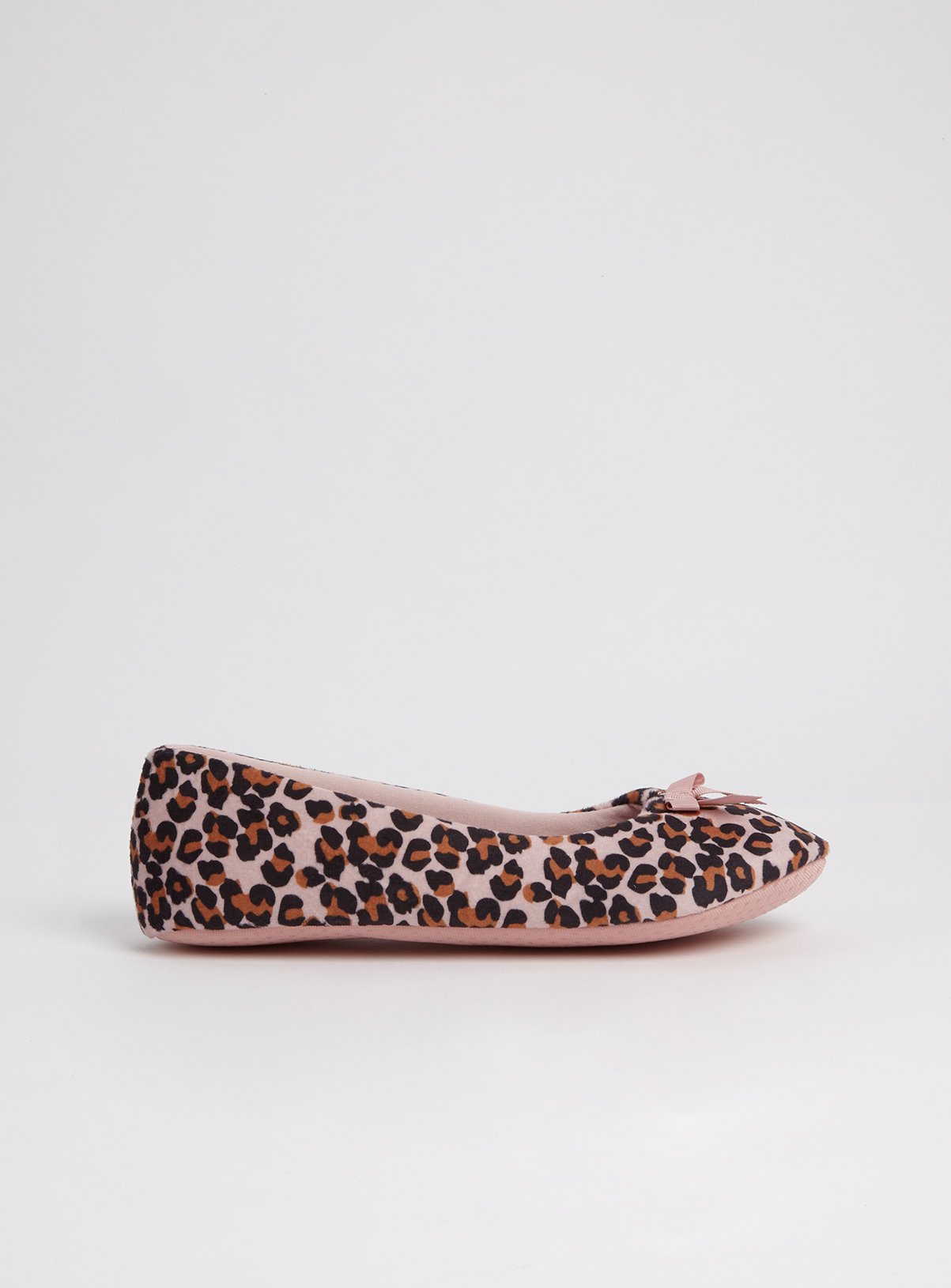 leopard ballerina slippers