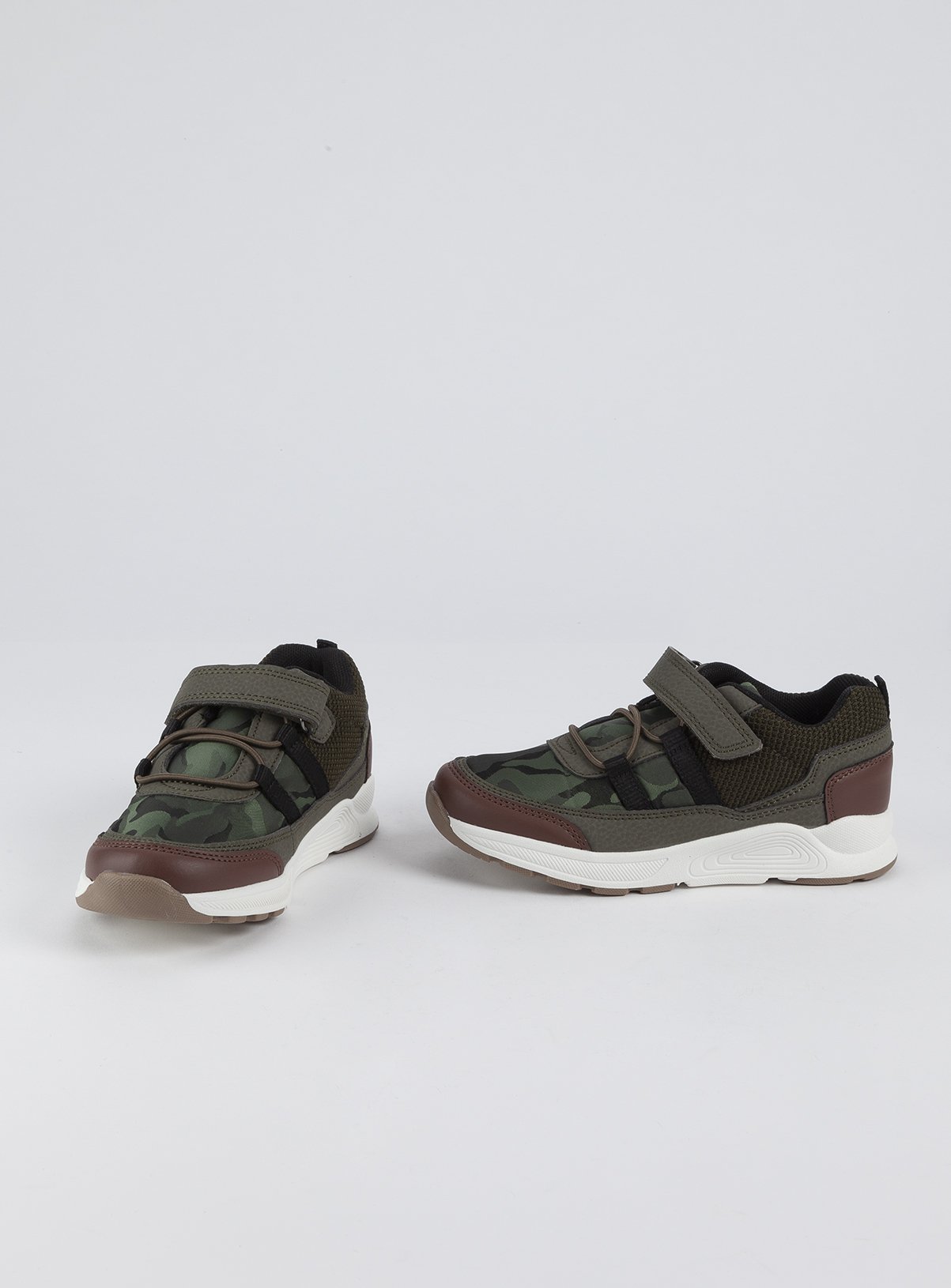 infant khaki trainers