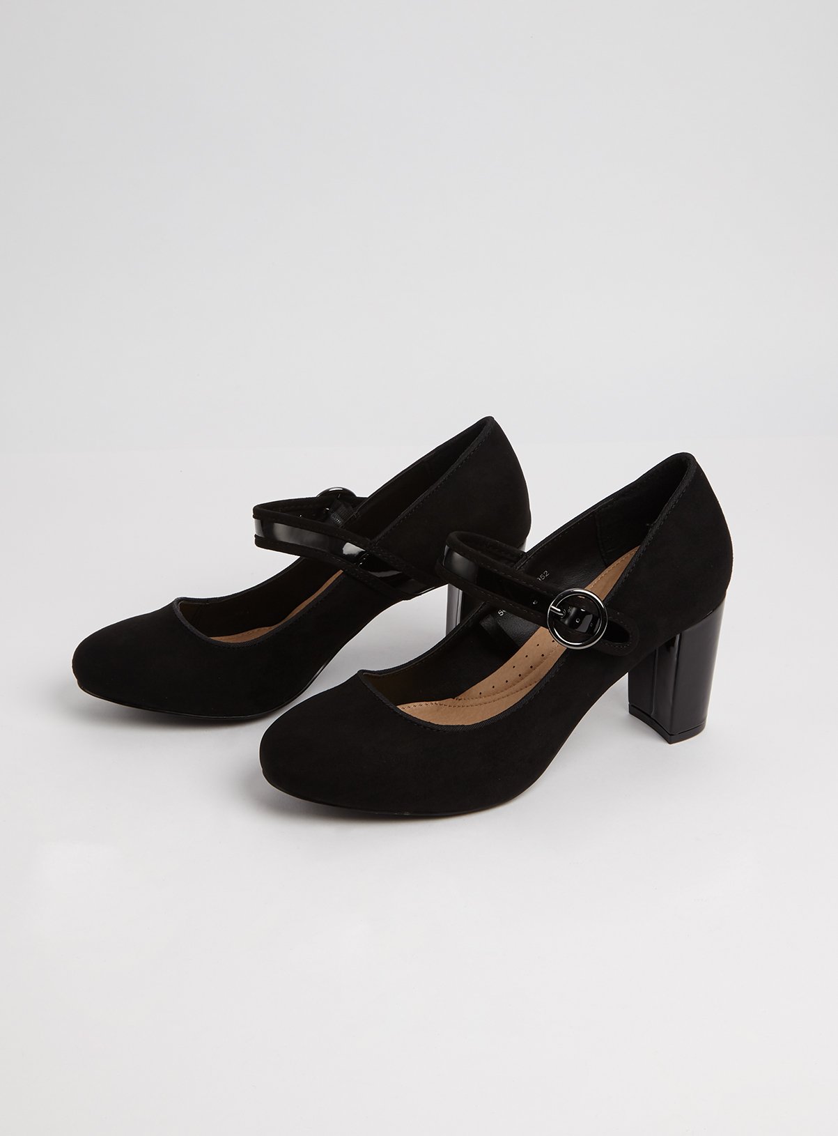 Sole Comfort Mary Jane Black Court Shoes Review