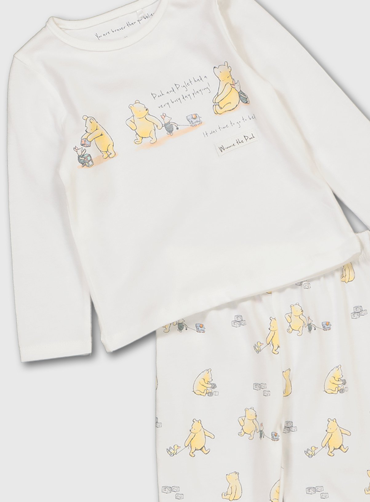 Disney Winnie The Pooh Cream Pyjamas Review