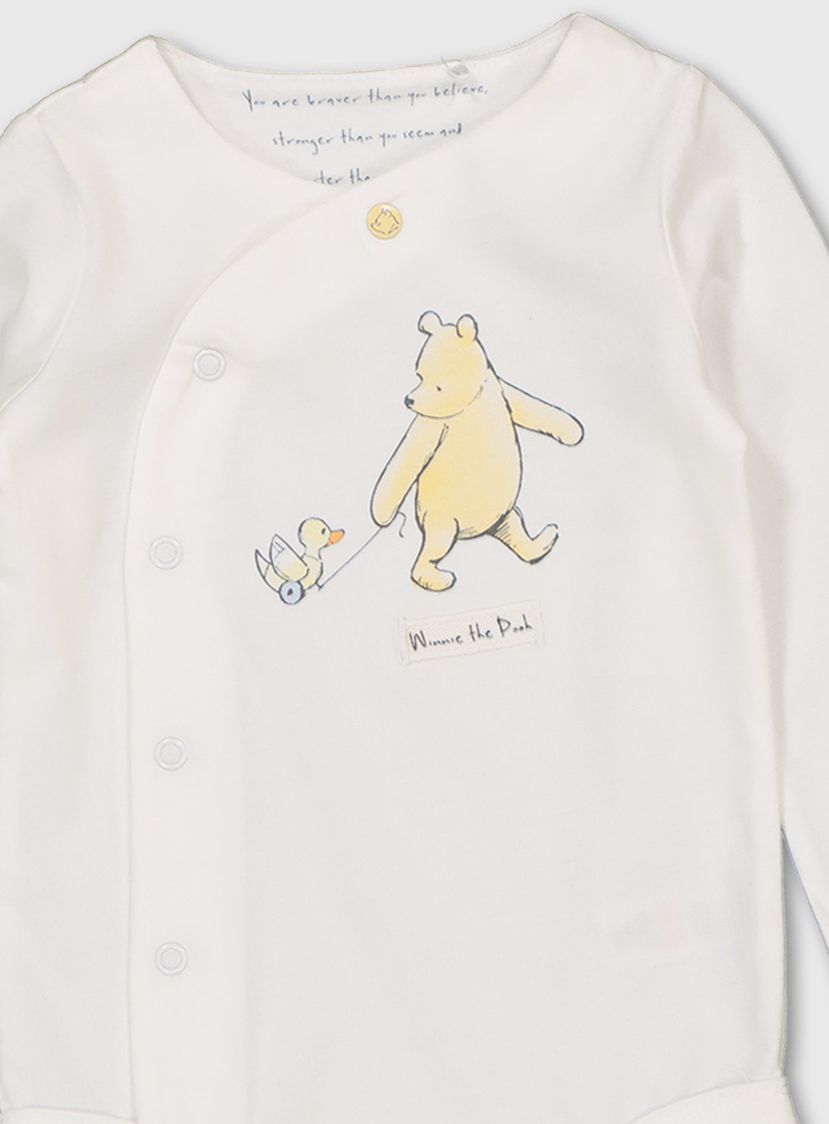 Disney Winnie The Pooh Cream Bodysuit Review