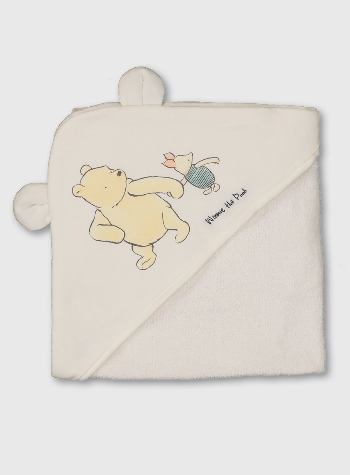 Disney Winnie The Pooh Cream Hooded Towel Review