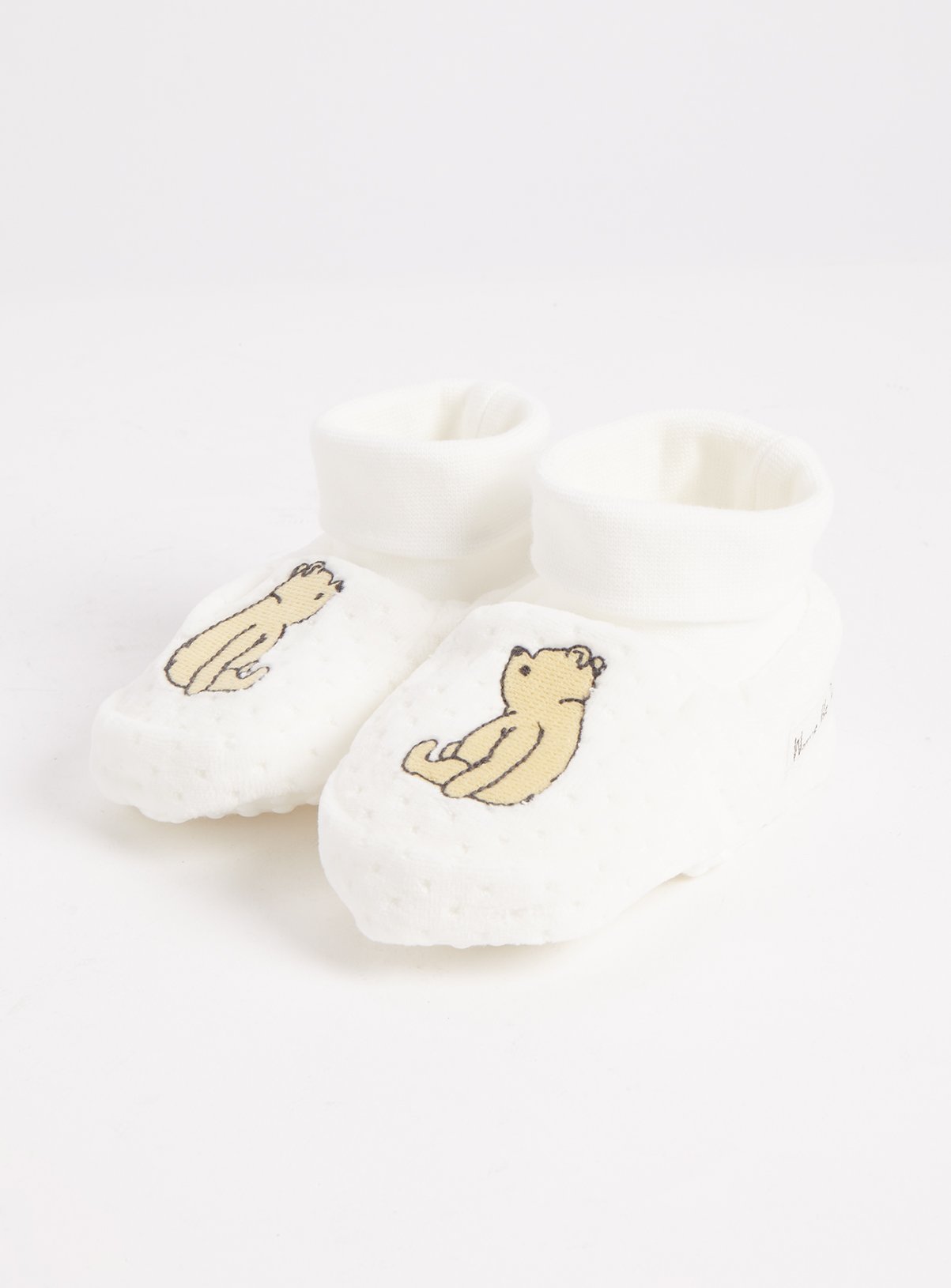 Disney Winnie The Pooh Cream Booties Review