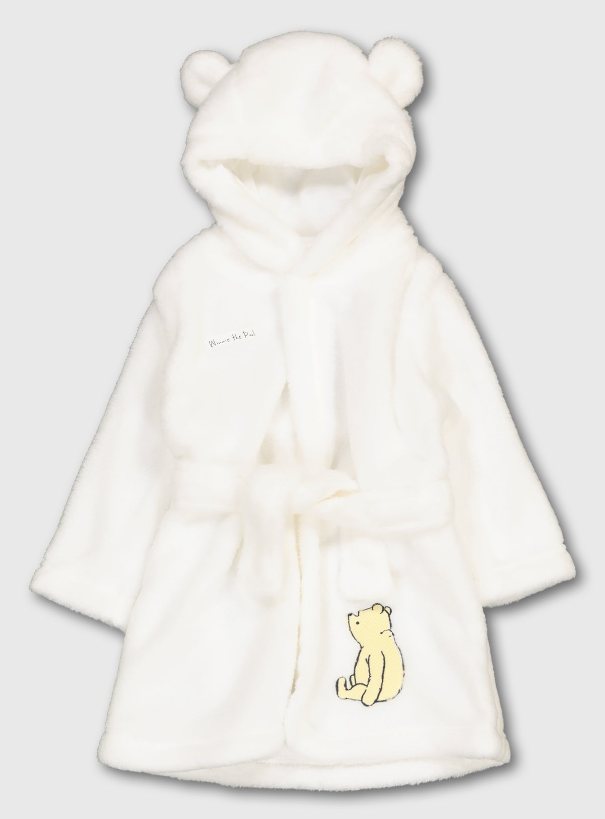 winnie the pooh baby dressing gown