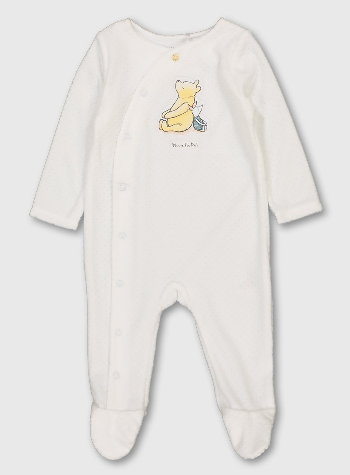 Disney Winnie The Pooh Cream Sleepsuit Review