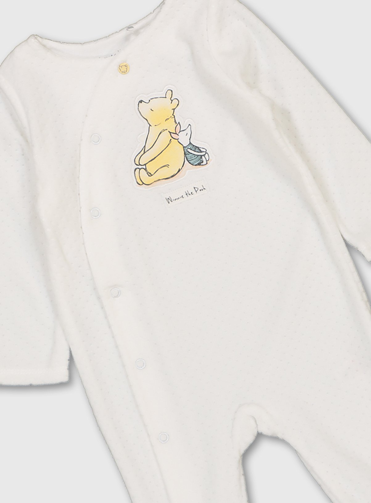 Disney Winnie The Pooh Cream Sleepsuit Review