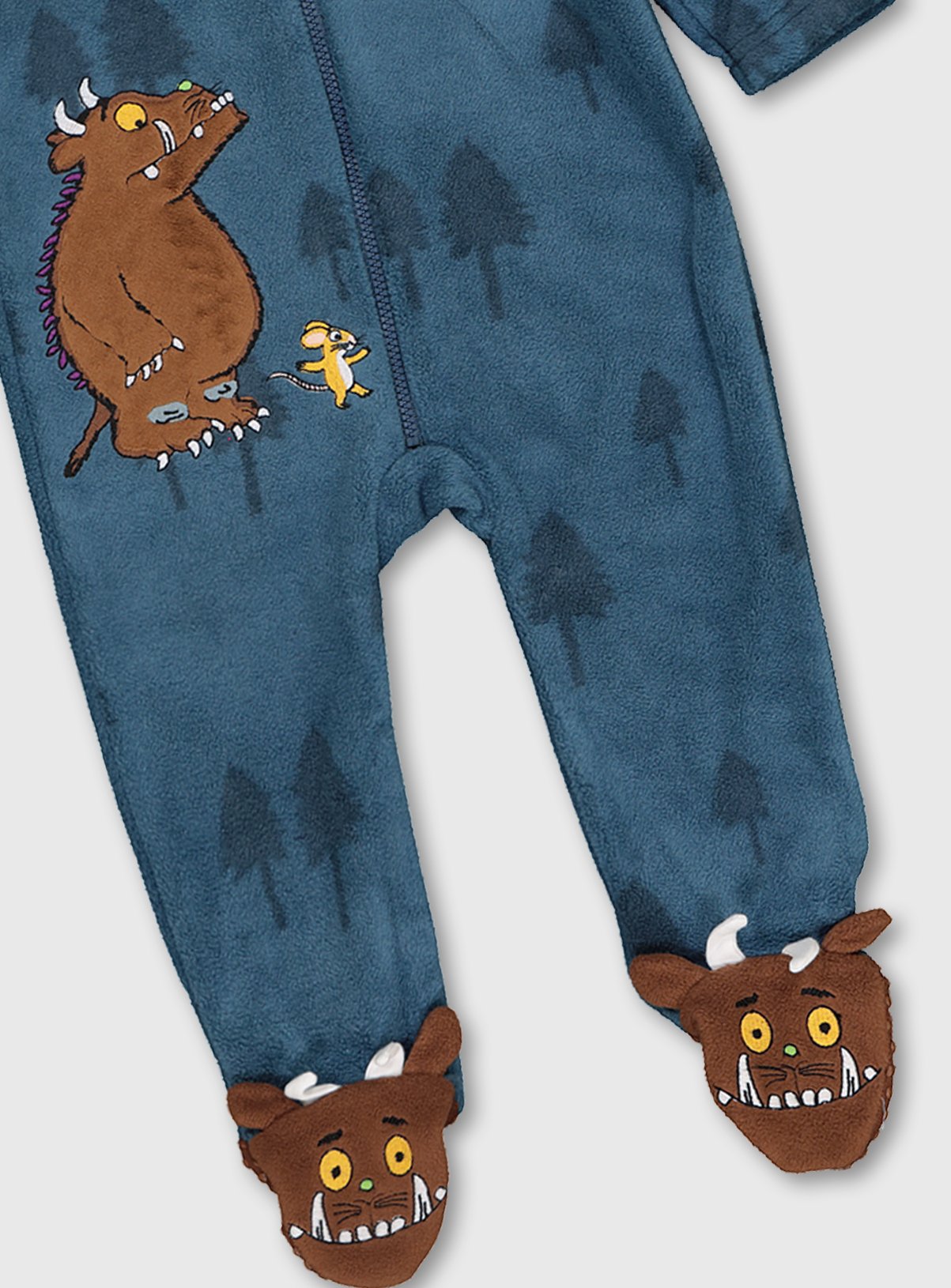 The Gruffalo Blue Fleece Romper Review