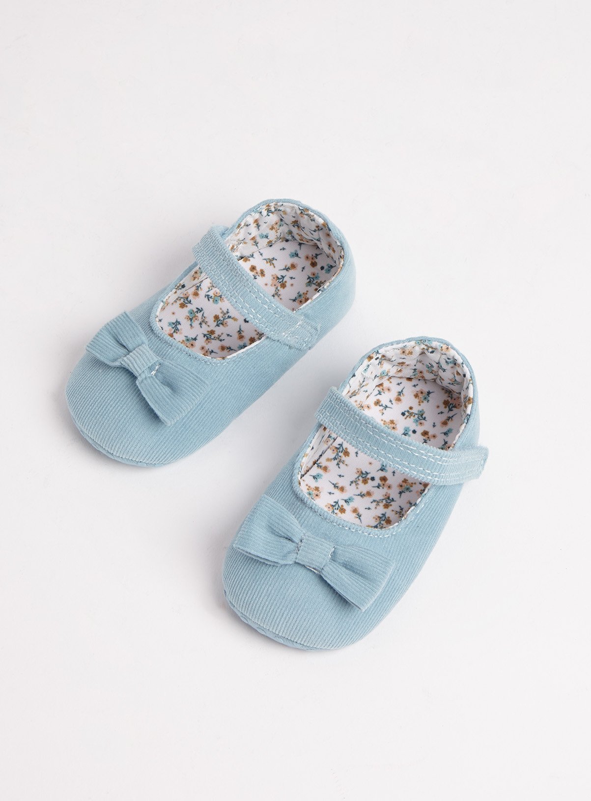 Blue Corduroy Ballet Shoes Review