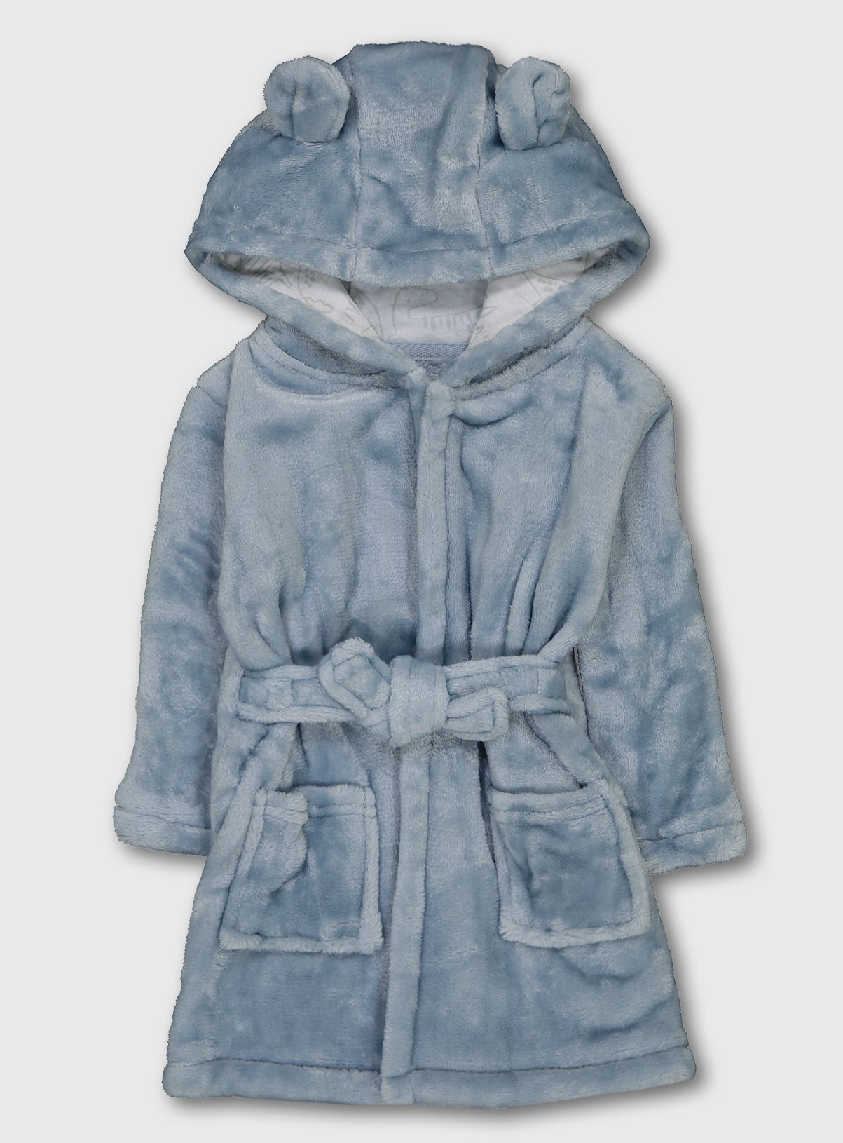 Blue Hooded Dressing Gown Review