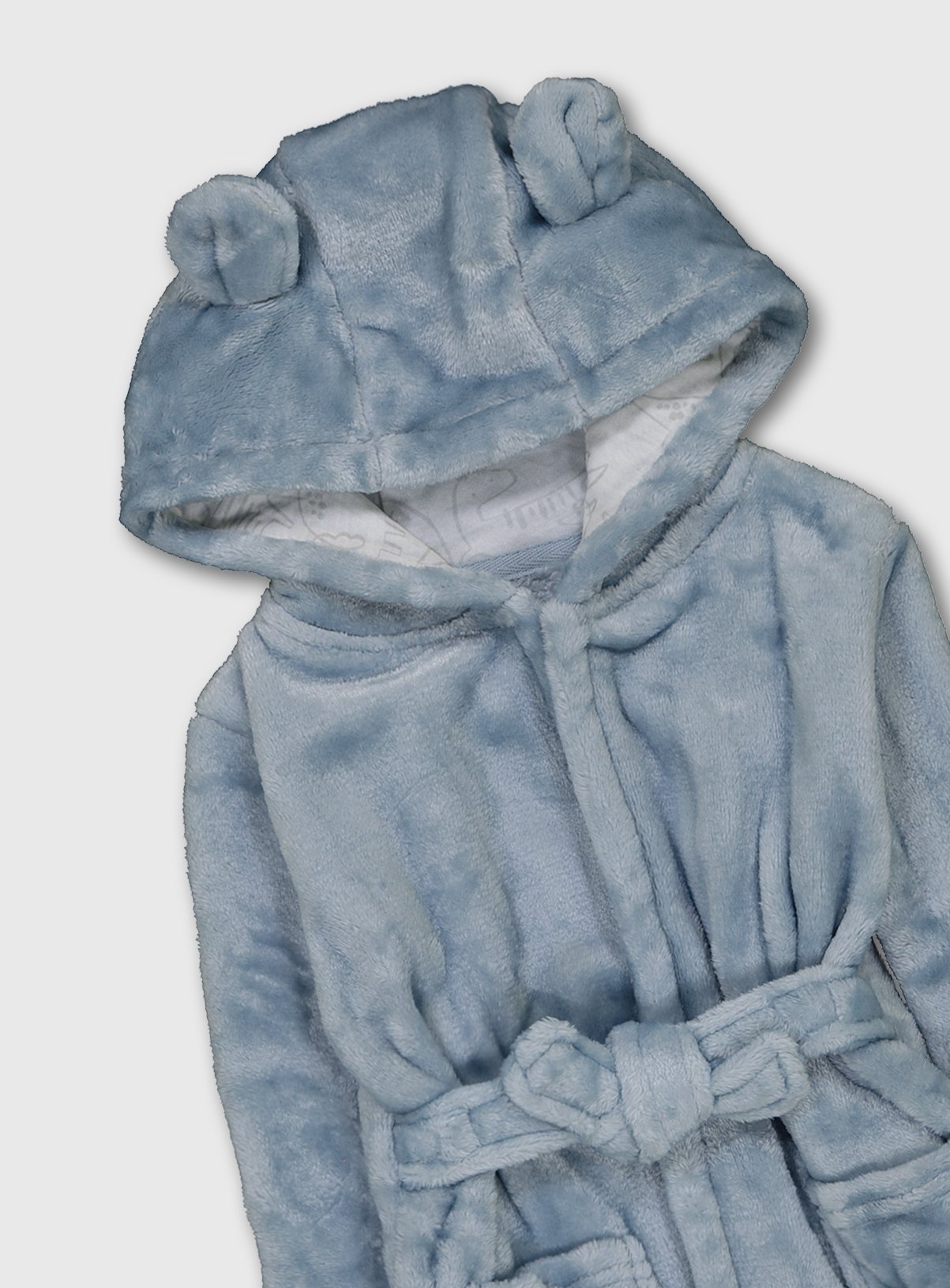 Blue Hooded Dressing Gown Review