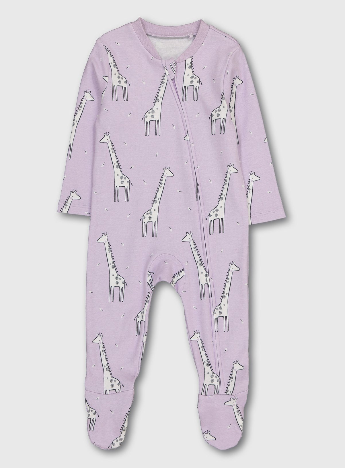 purple sleepsuit