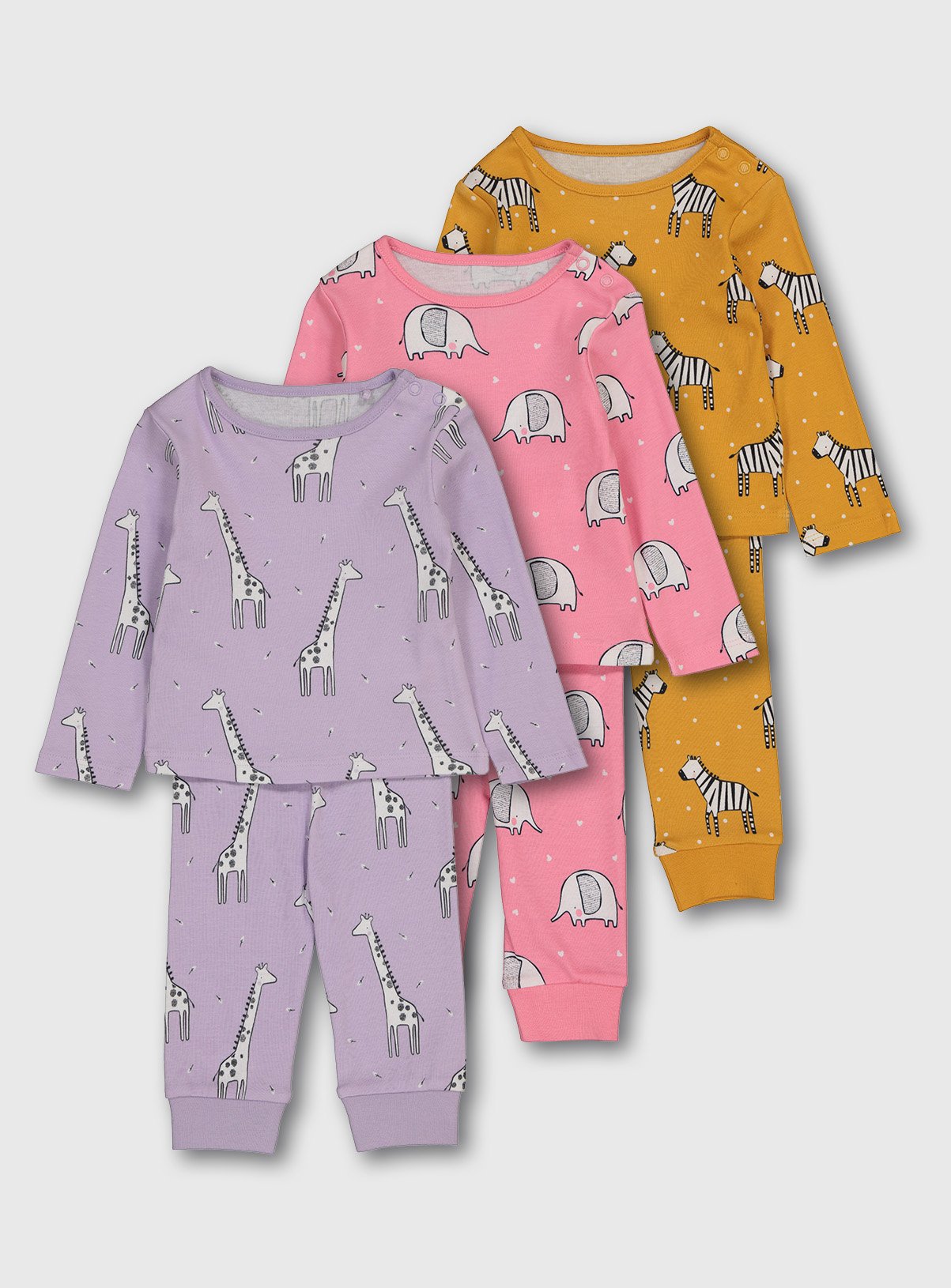 Animal Graphic Pyjamas 3 Pack Review