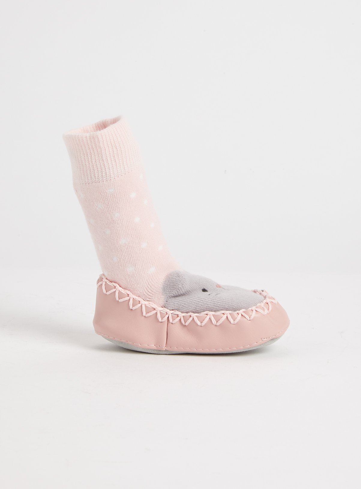 Pink Mouse Moccasin Slipper Socks Review