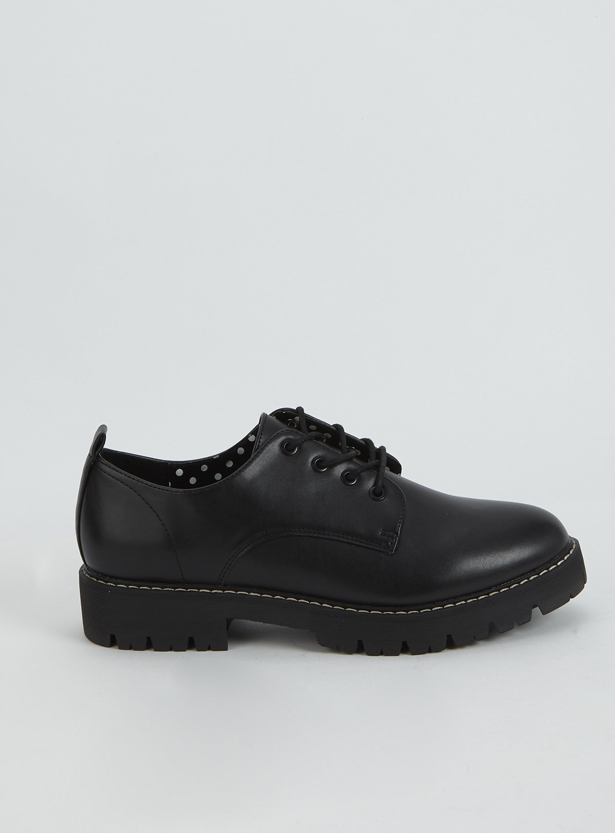 Black Round Toe Lace Up Shoes Review