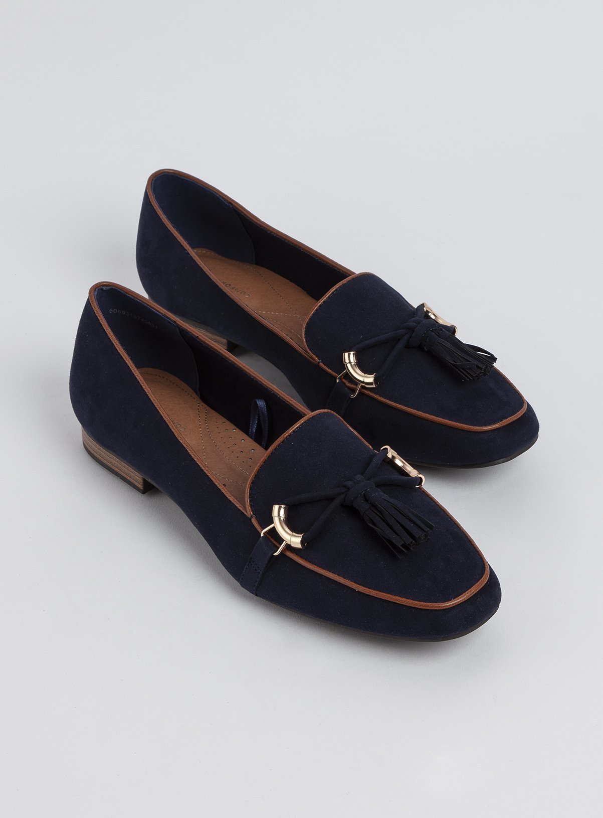 Sole Comfort Navy Tassel Loafers Review