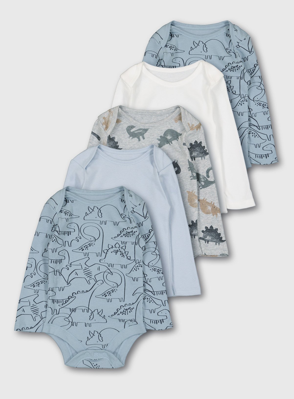 Dinosaur Long Sleeve Bodysuit 5 Pack Review