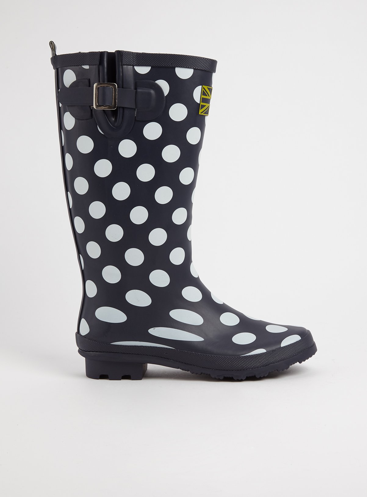 Navy Spot Print Wellies Review