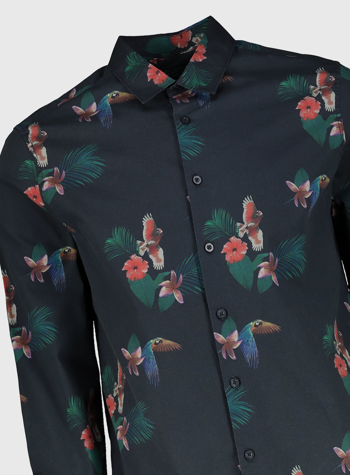 Parrot Print Slim Fit Shirt Review