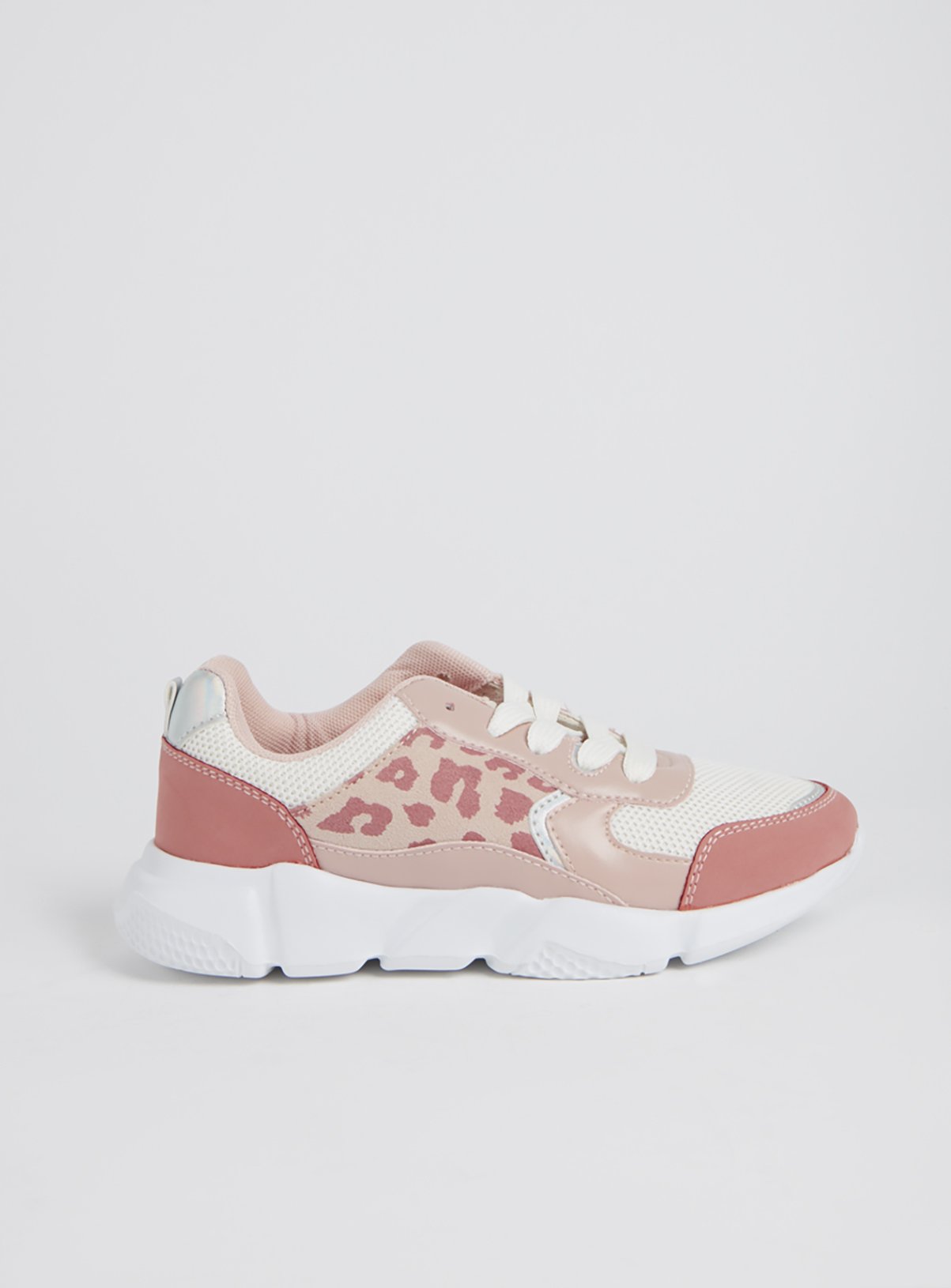 pink leopard print trainers