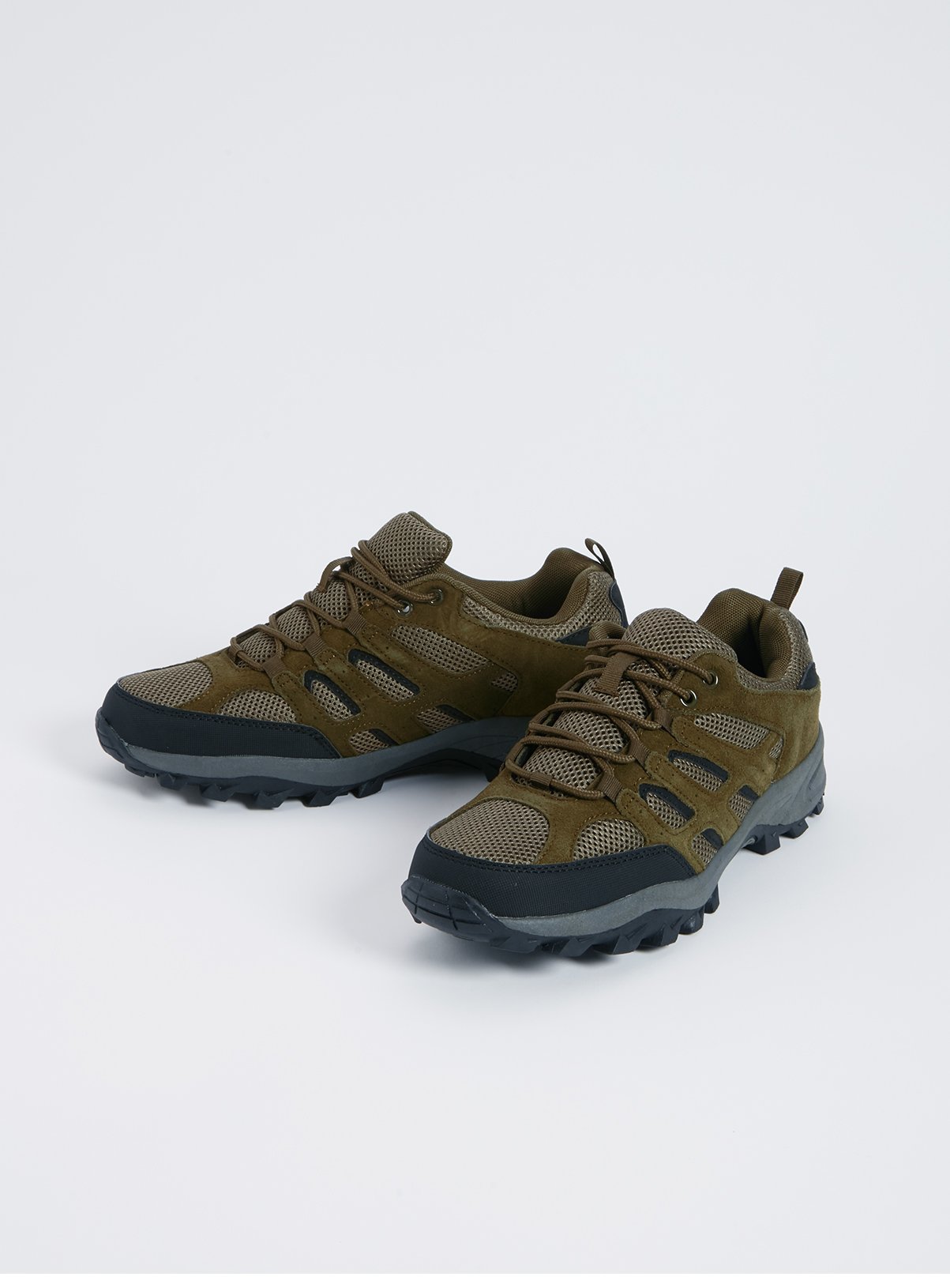 Sole Comfort Khaki Hiker Shoes - 9 - Image 1 thumbnail