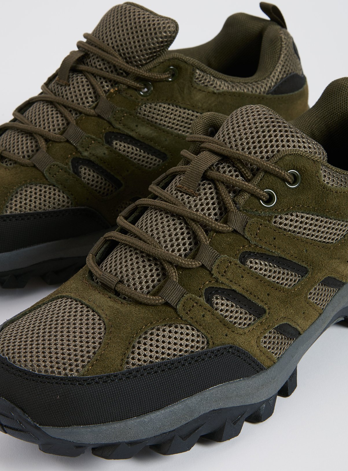 Sole Comfort Khaki Hiker Shoes - 9 - Image 3 thumbnail