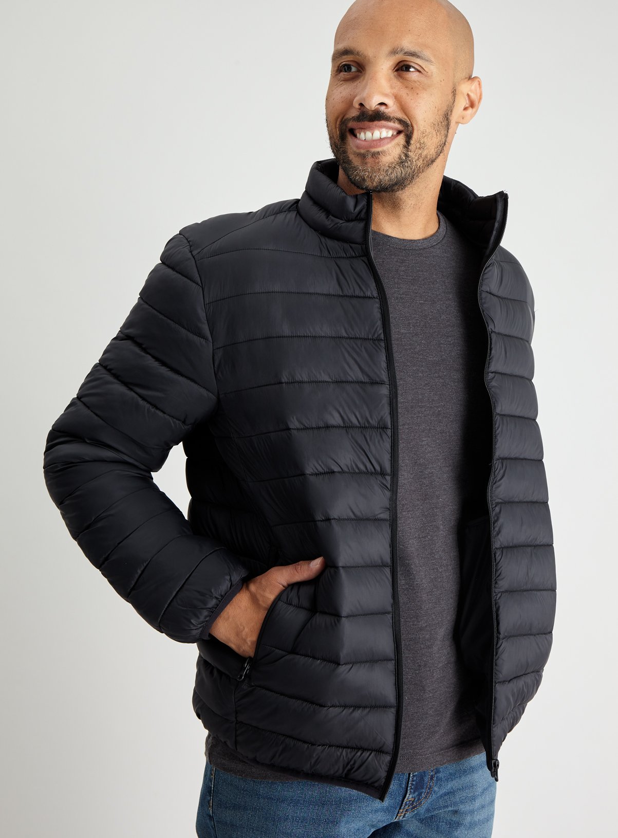 Black Eco Thermolite Padded Shower Resistant Jacket Review