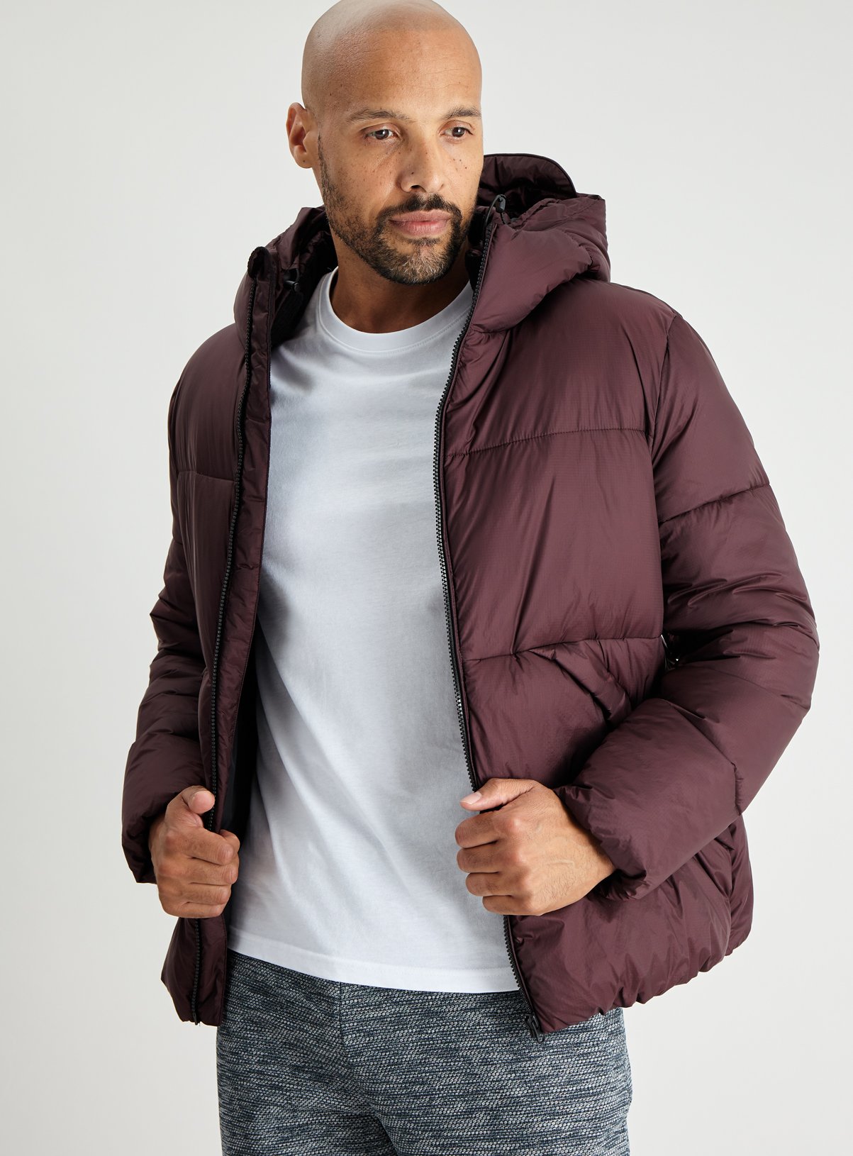 Burgundy Eco Thermolite Padded Shower Resistant Jacket Review