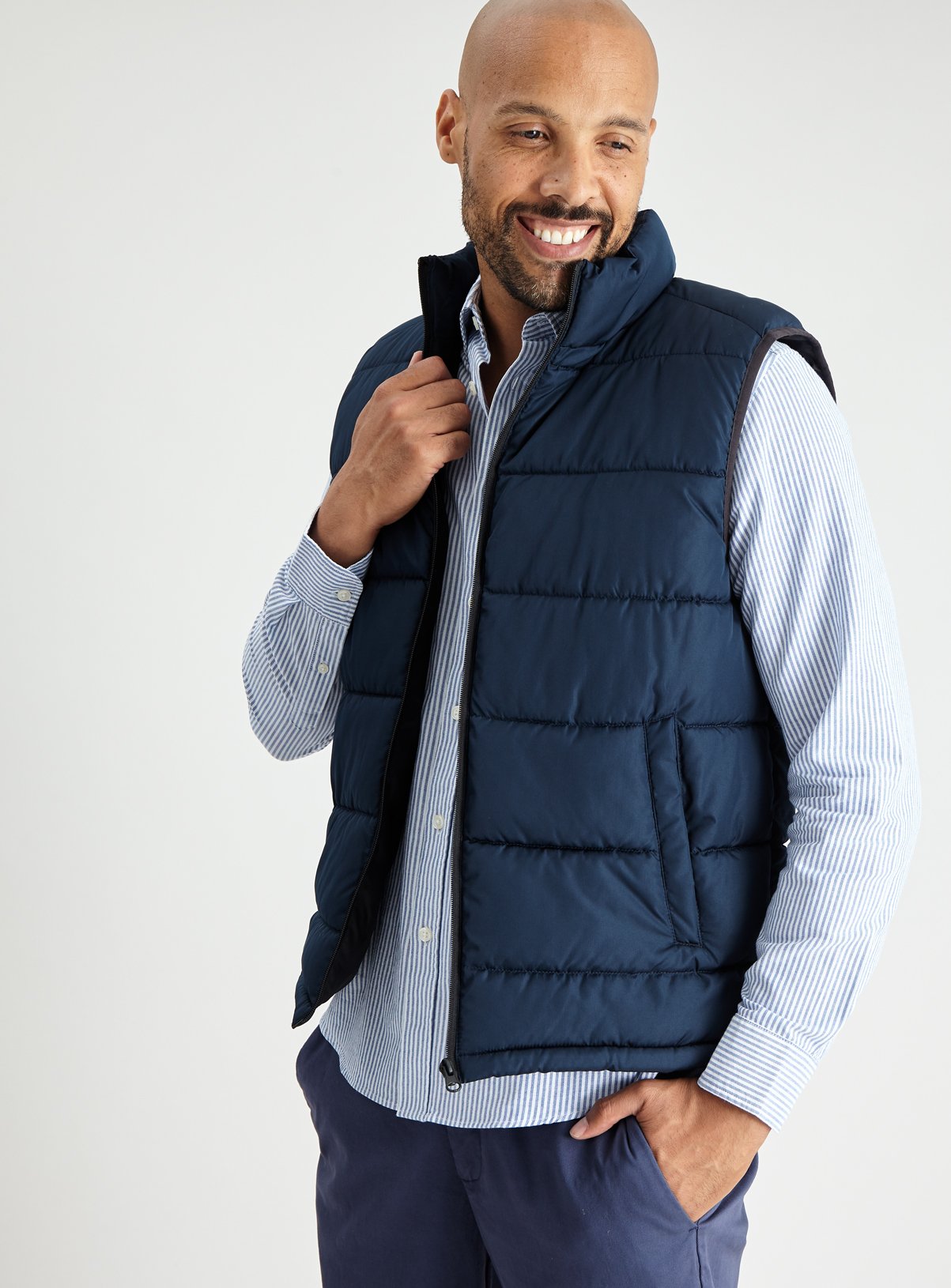 Navy Eco Thermolite Shower Proof Gilet Review