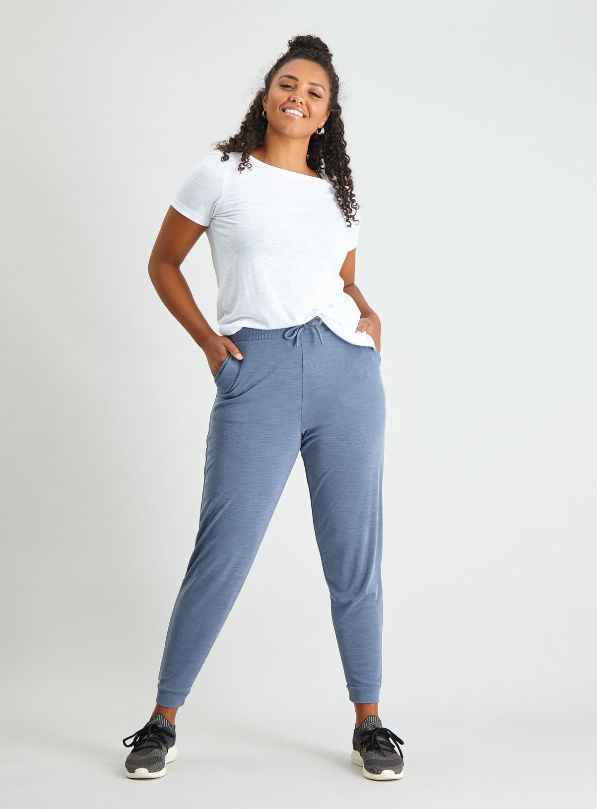 Active Blue Tencel Textured Jogger Review