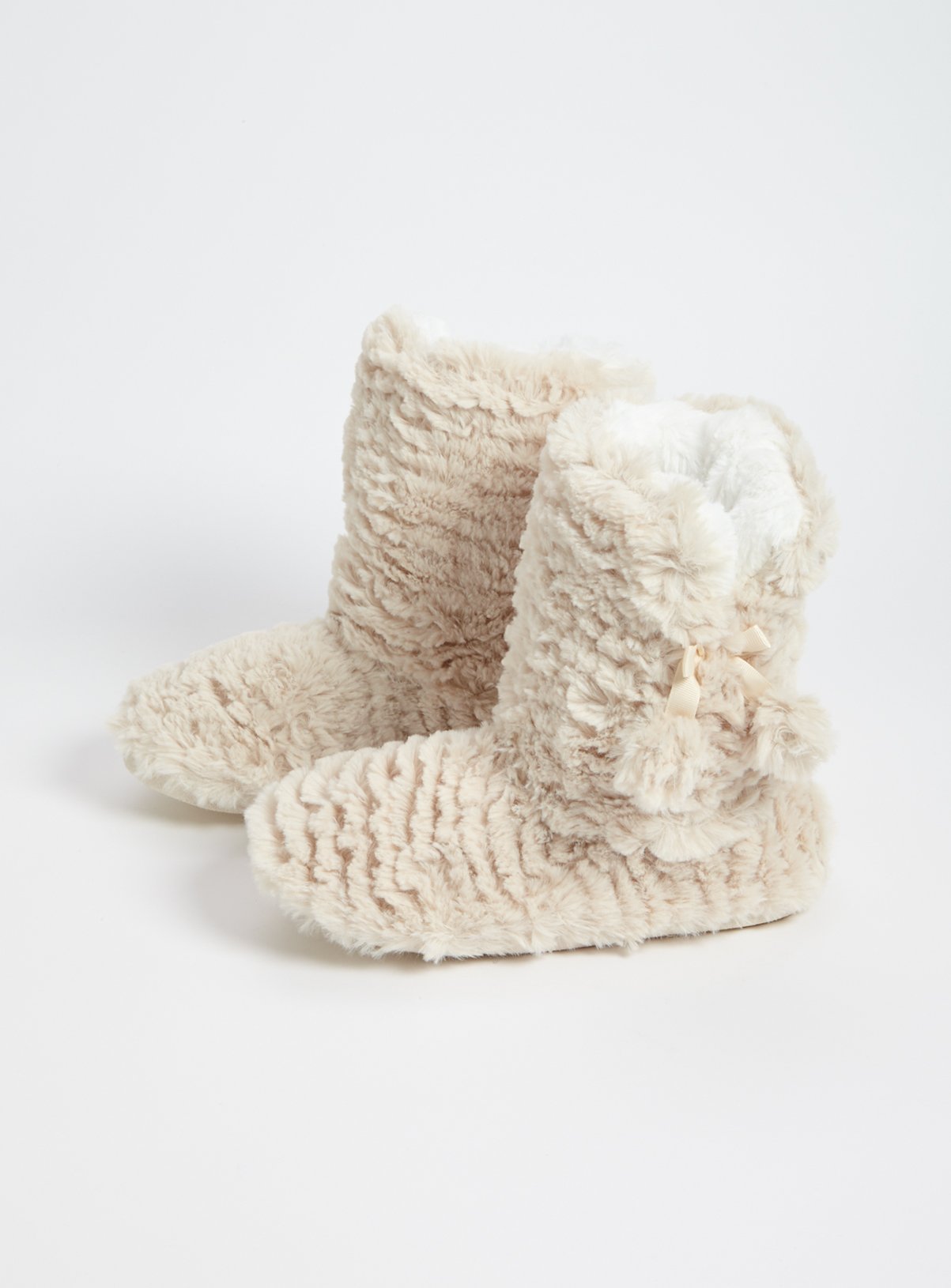slipper boots sainsburys