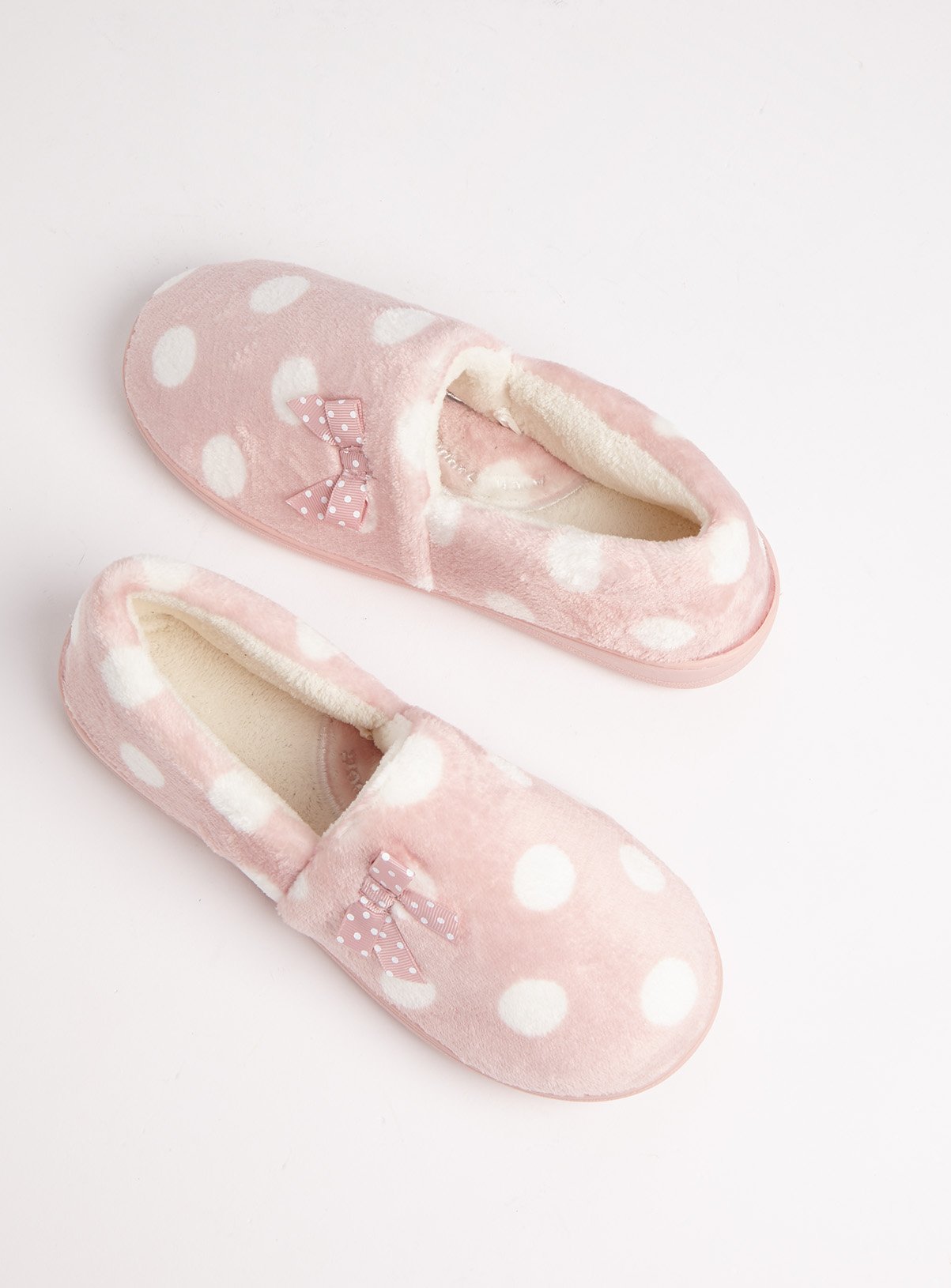 ladies slippers sainsburys