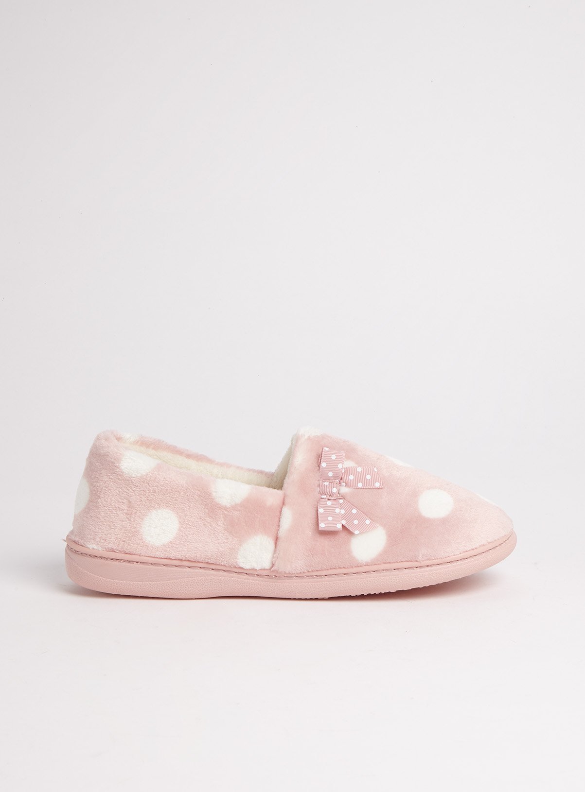 Pink Fur Spot Full Slippers With Arch Support Review