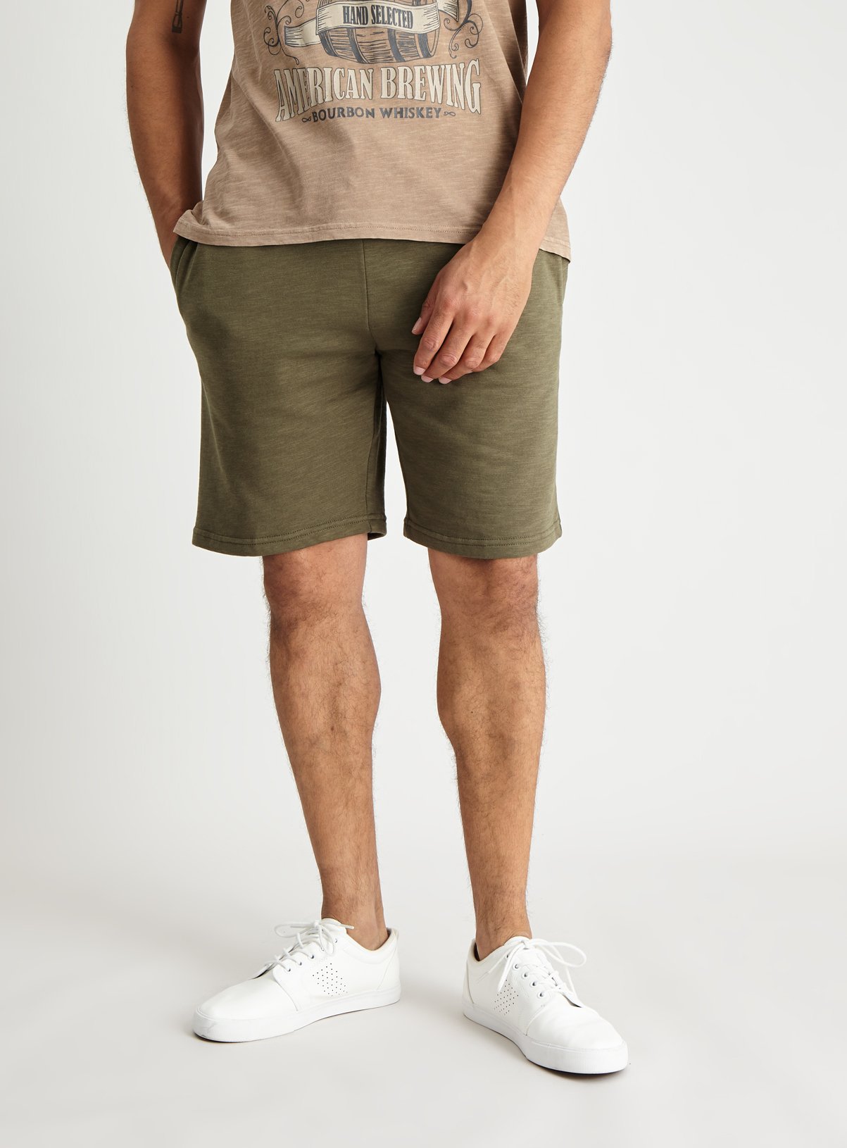 Khaki Slub Jersey Shorts Review