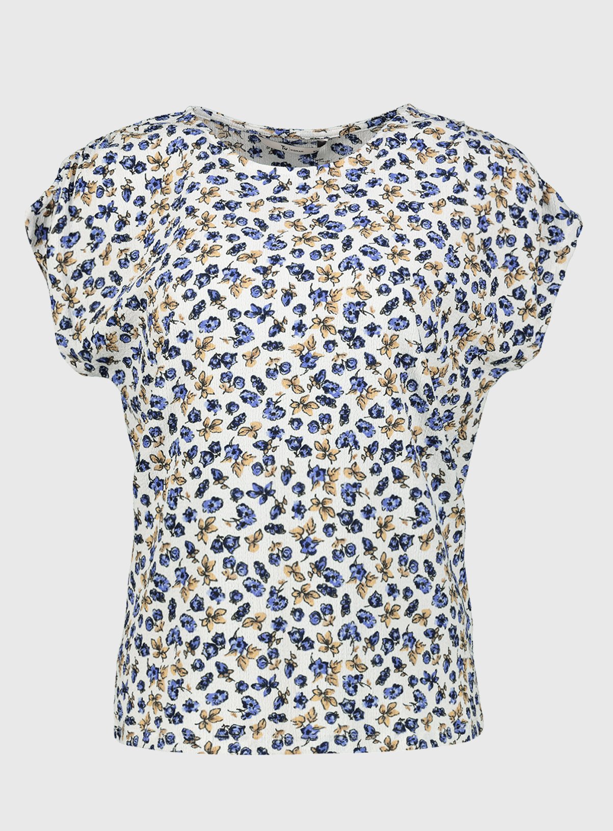 Ditsy Floral Ruched Sleeve Top Review