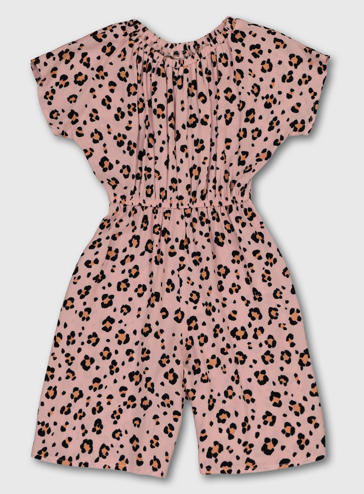 kids leopard print jumpsuit