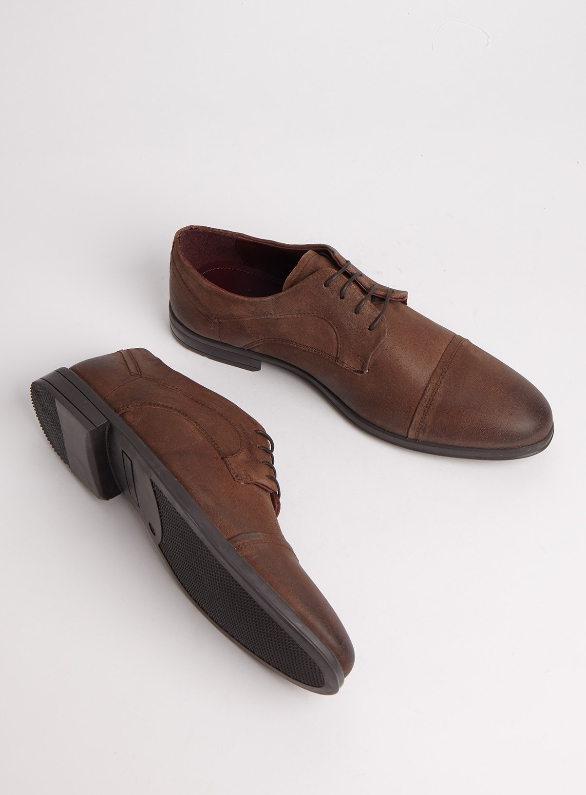 Sole Comfort Brown Suede Toe Cap Shoes Review