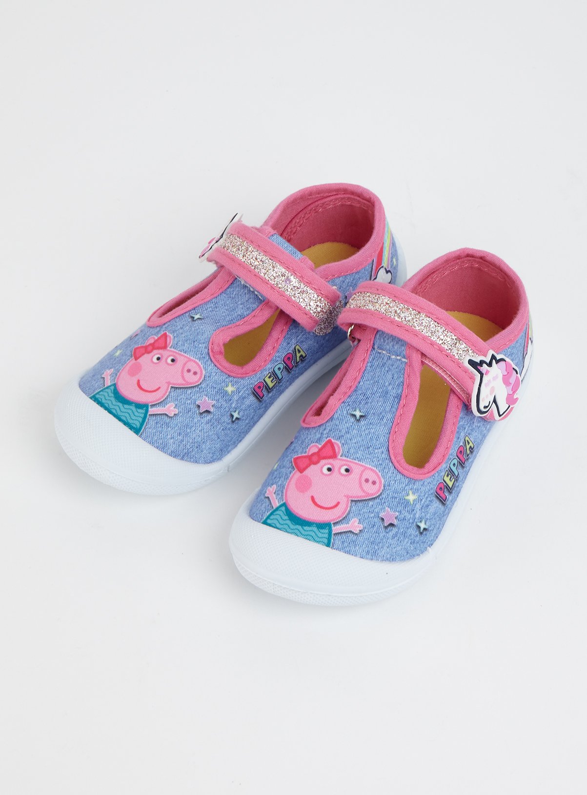 Peppa Pig Blue & Pink Canvas Mary Janes Reviews - Updated February 2024