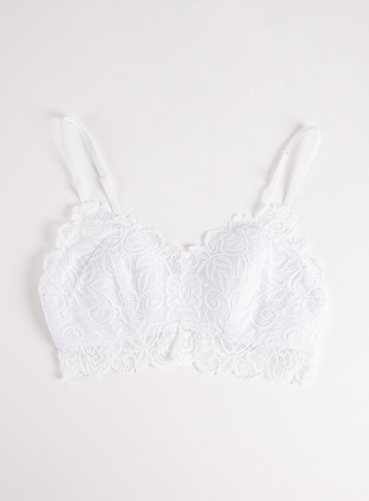 White Lace Soft Bralette Review