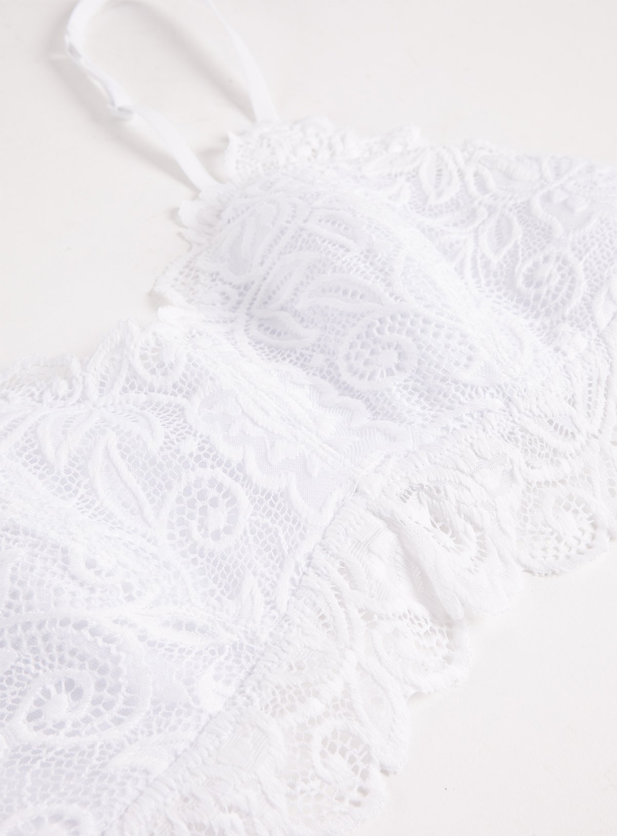 White Lace Soft Bralette Review