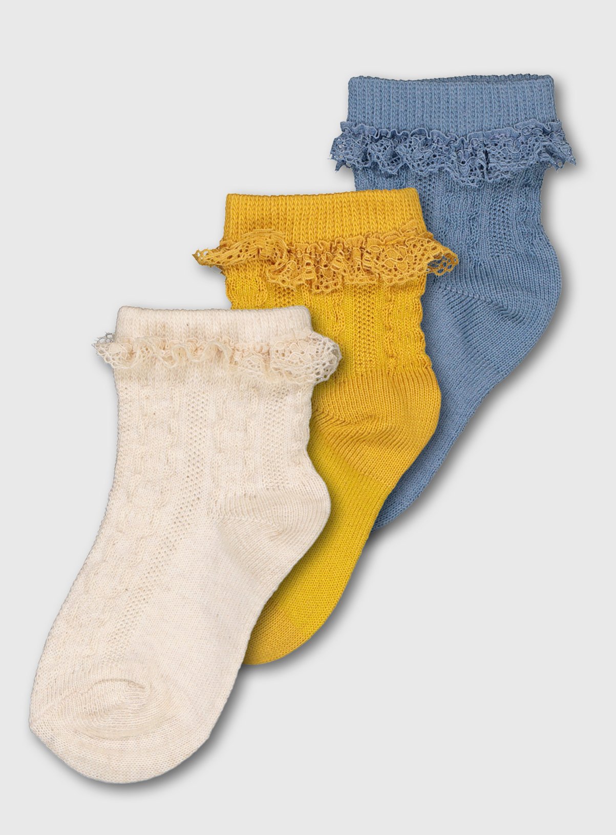 Frilly Ankle Socks 3 Pack Review